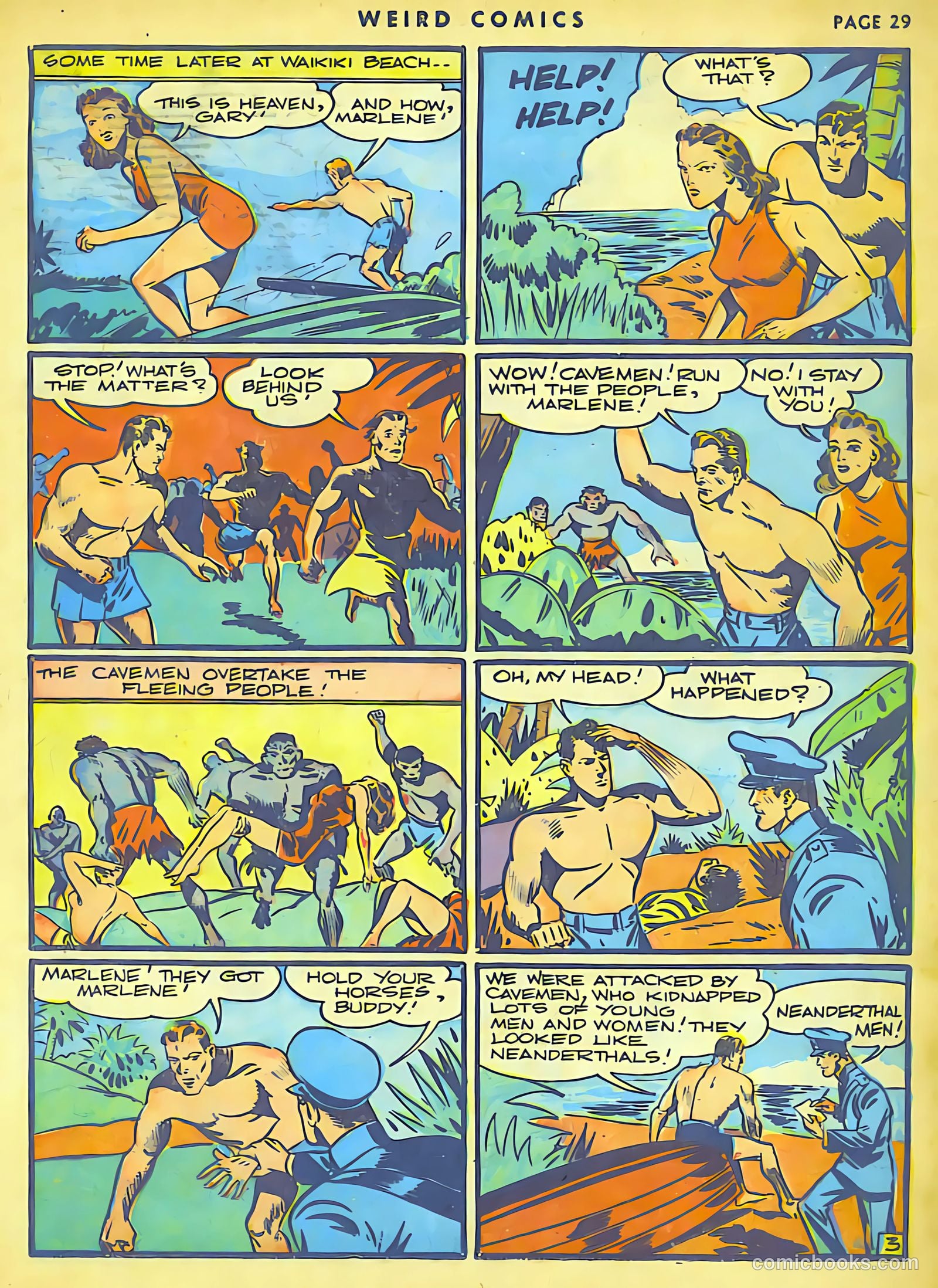 Weird Comics #9 (1940) — page 30 of 62