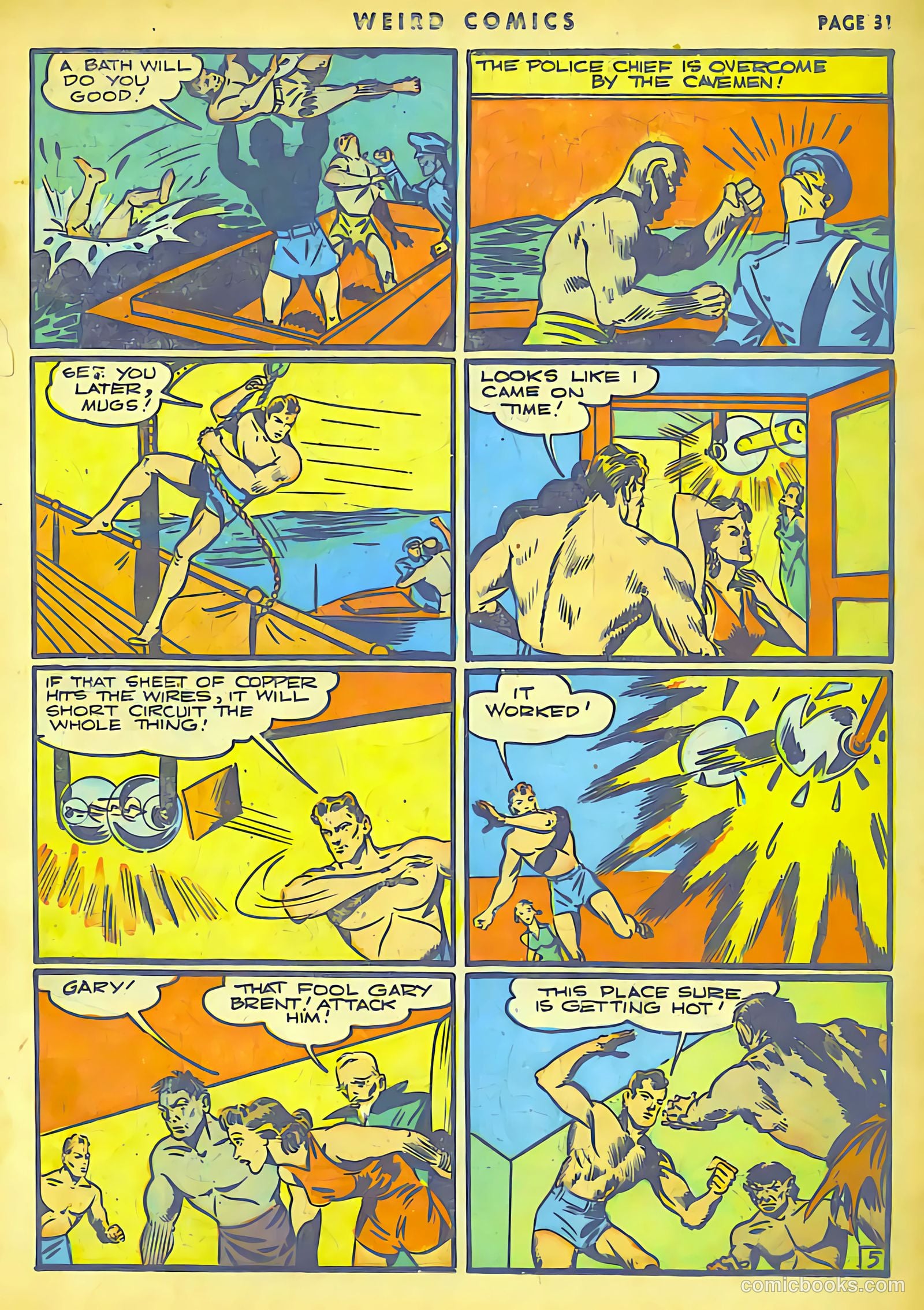 Weird Comics #9 (1940) — page 32 of 62
