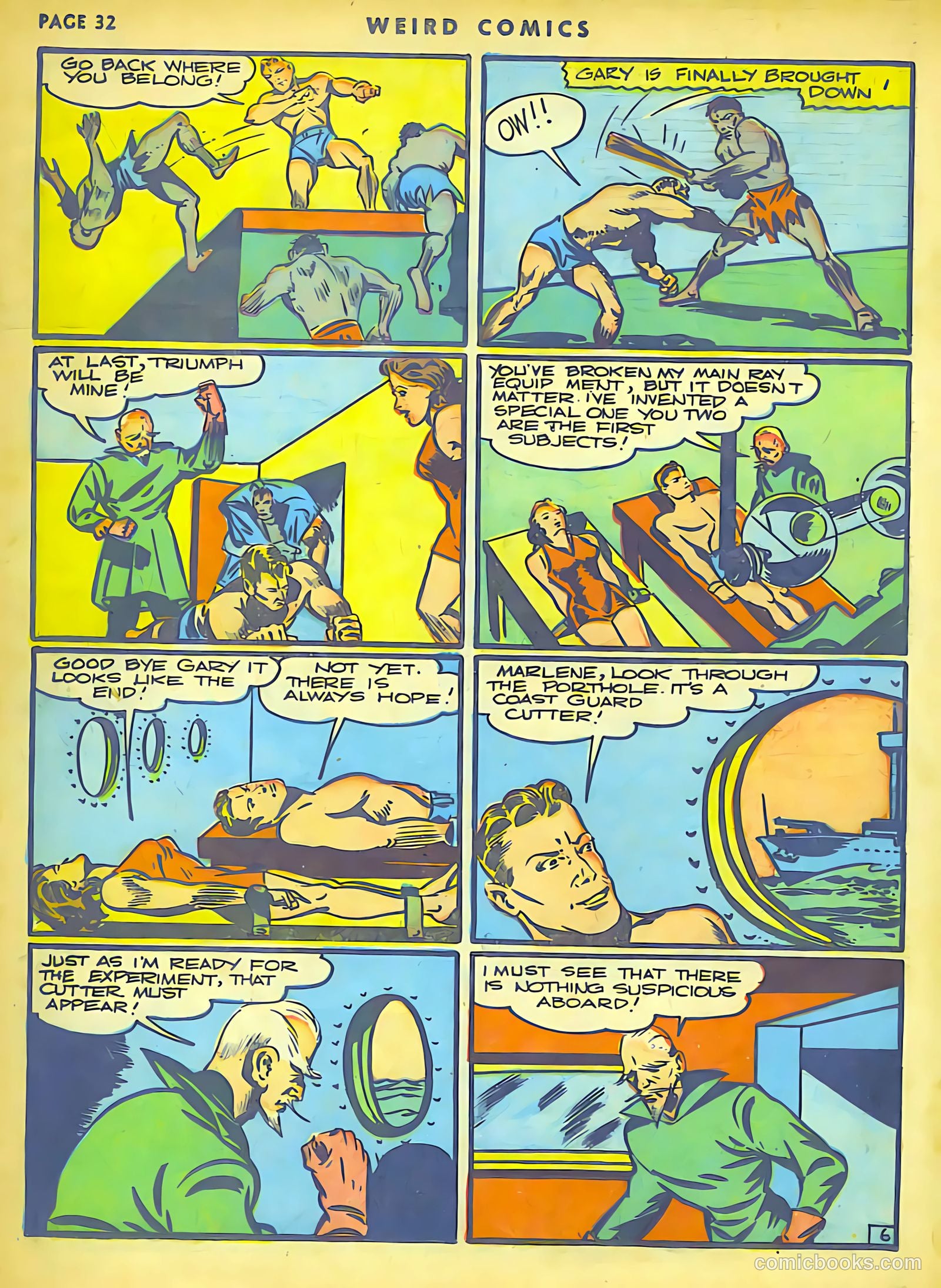 Weird Comics #9 (1940) — page 33 of 62