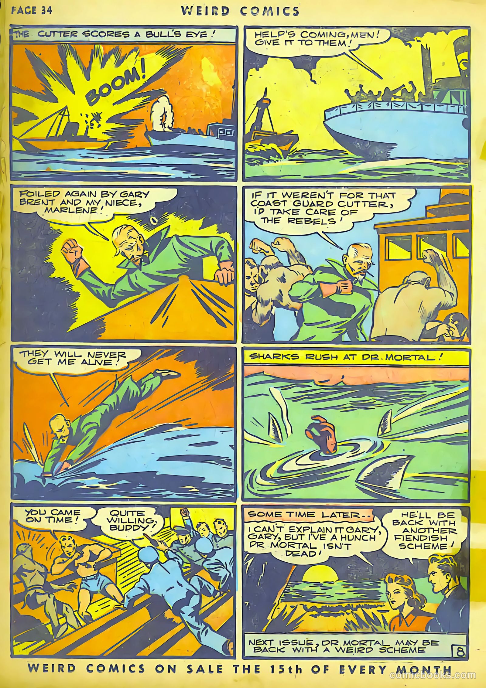Weird Comics #9 (1940) — page 35 of 62
