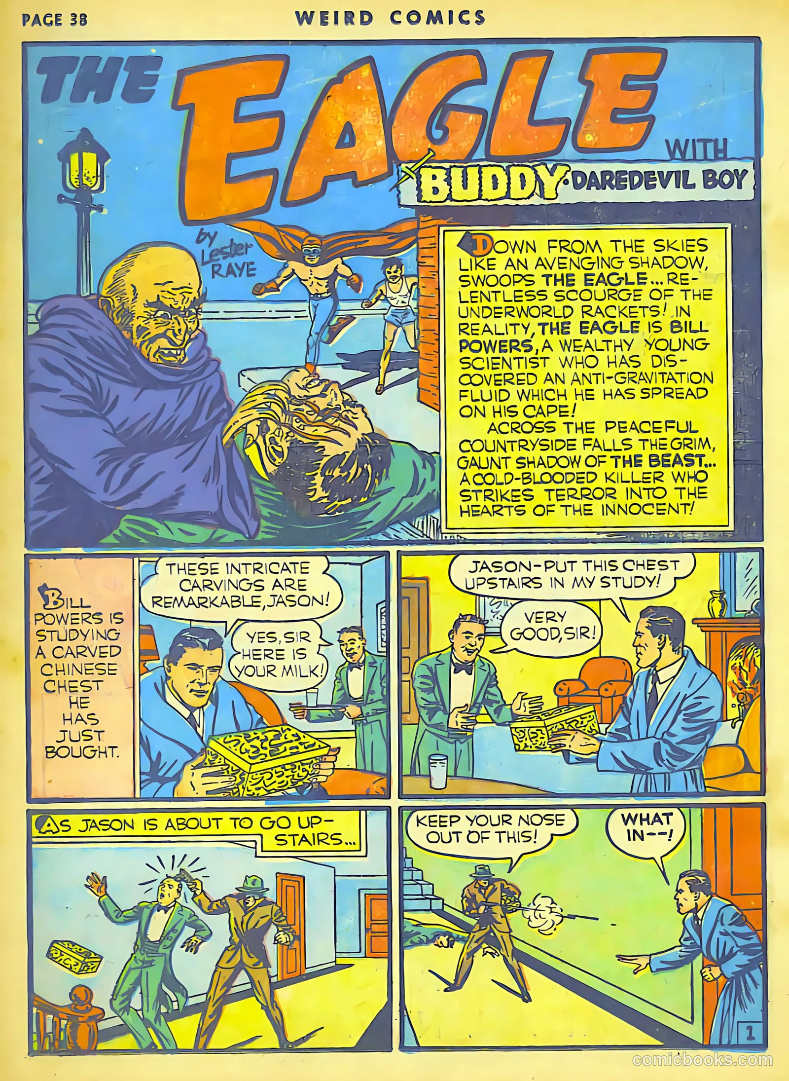 Weird Comics #9 (1940) — page 36 of 62