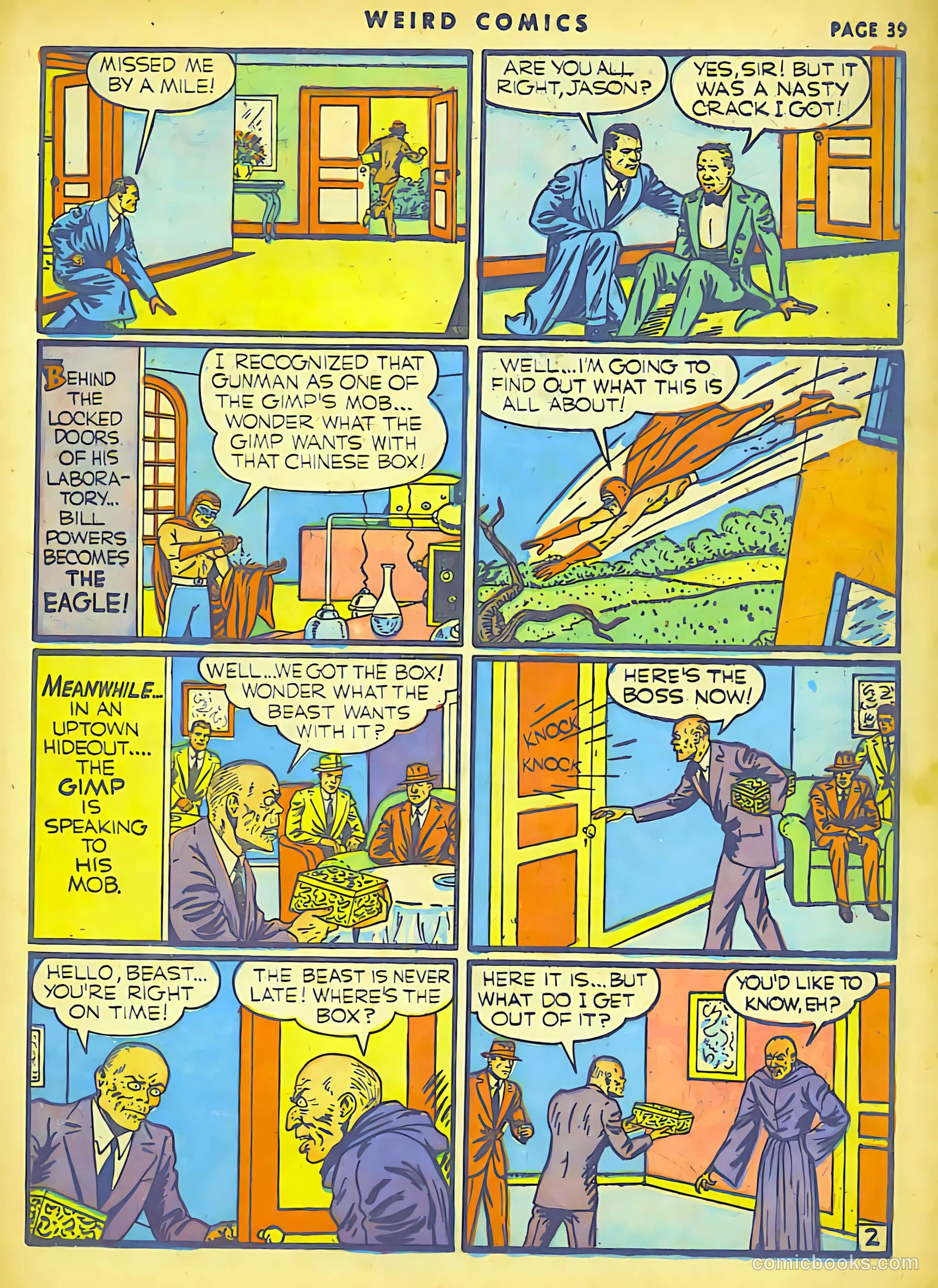 Weird Comics #9 (1940) — page 37 of 62