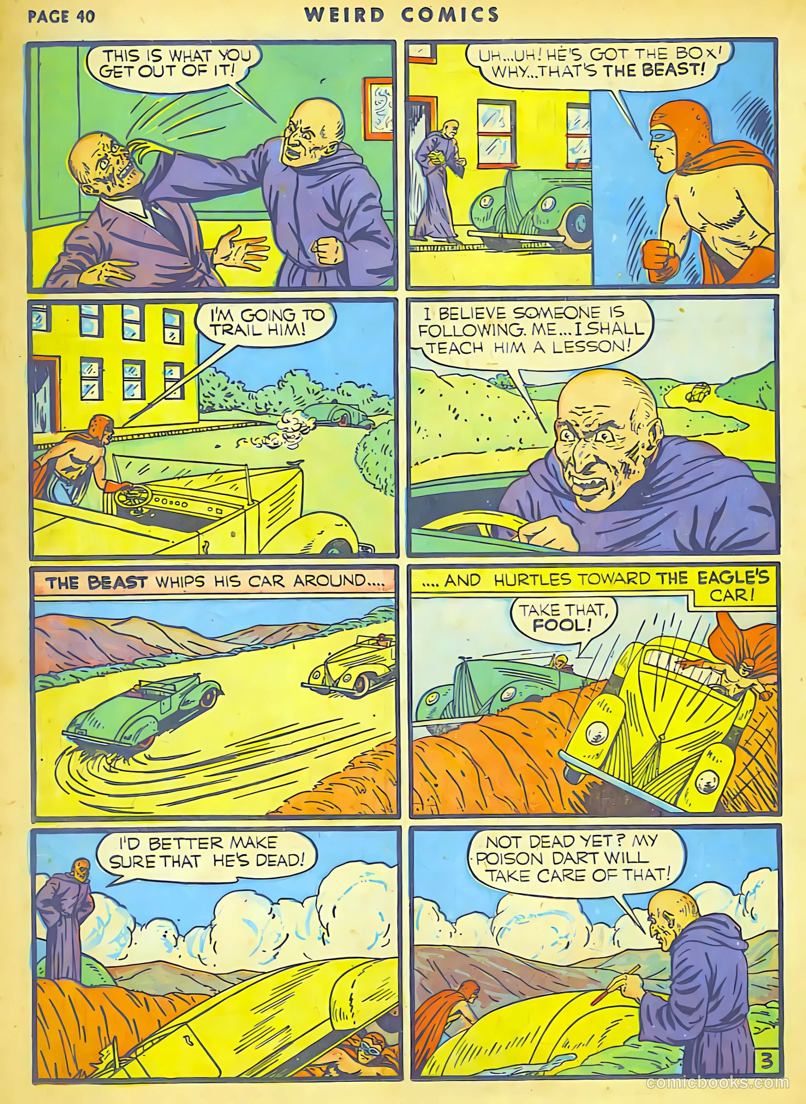 Weird Comics #9 (1940) — page 38 of 62