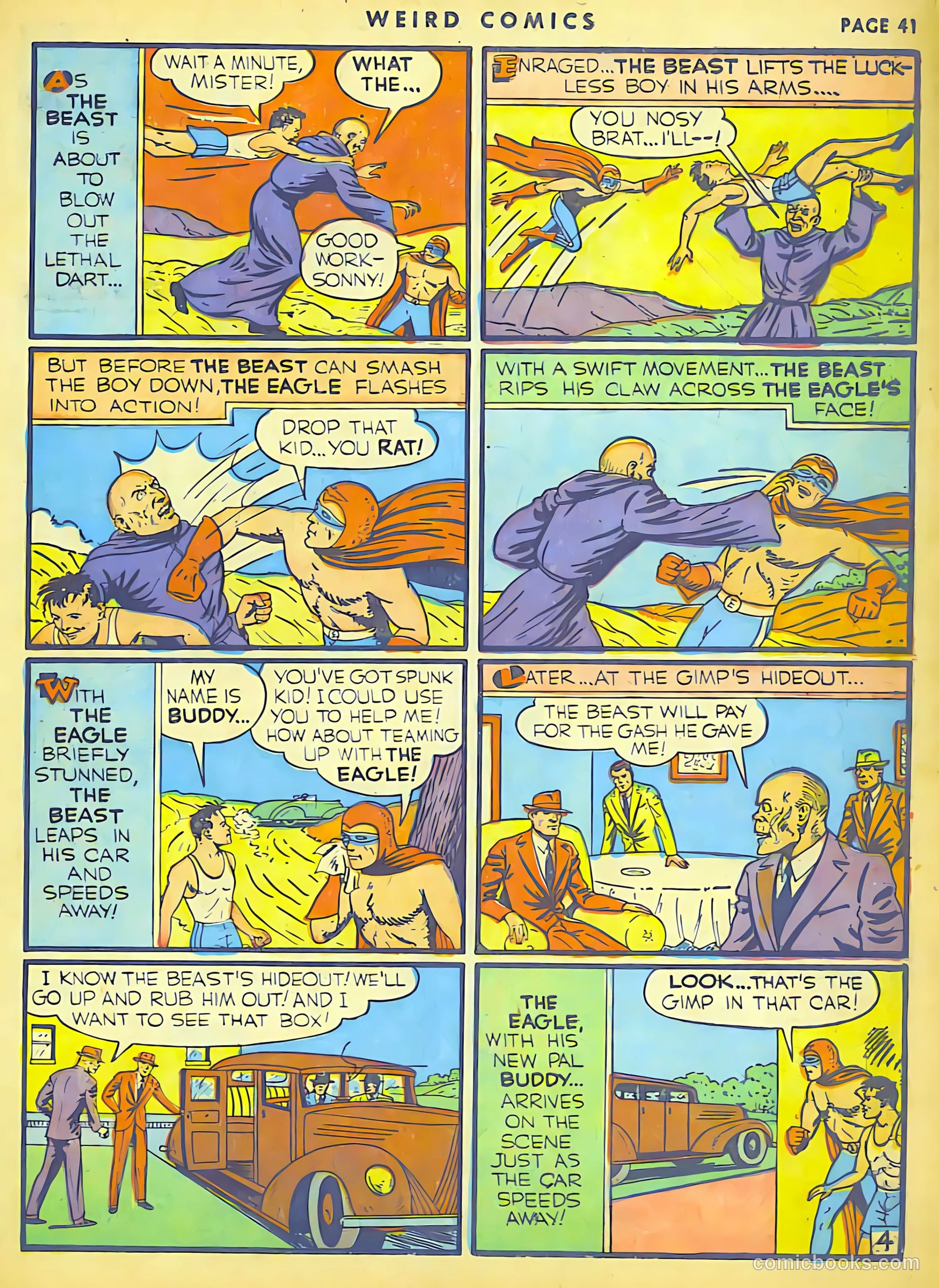 Weird Comics #9 (1940) — page 39 of 62