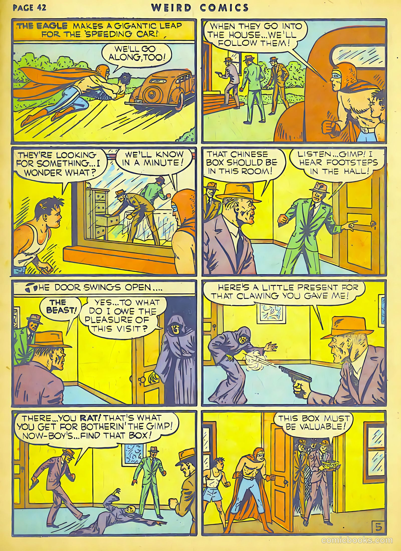Weird Comics #9 (1940) — page 40 of 62