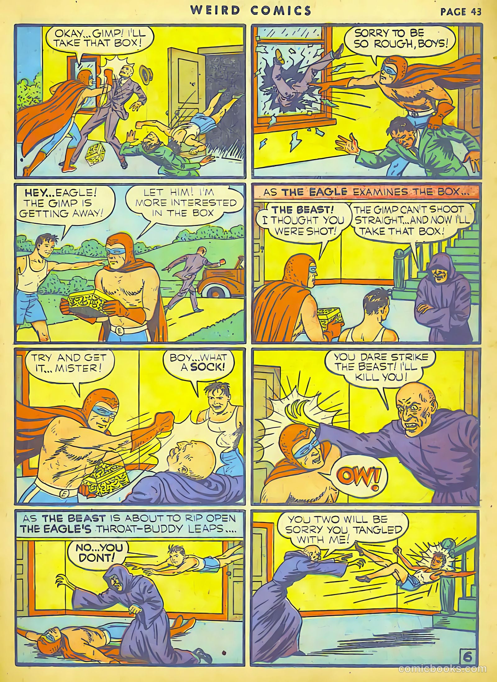 Weird Comics #9 (1940) — page 41 of 62