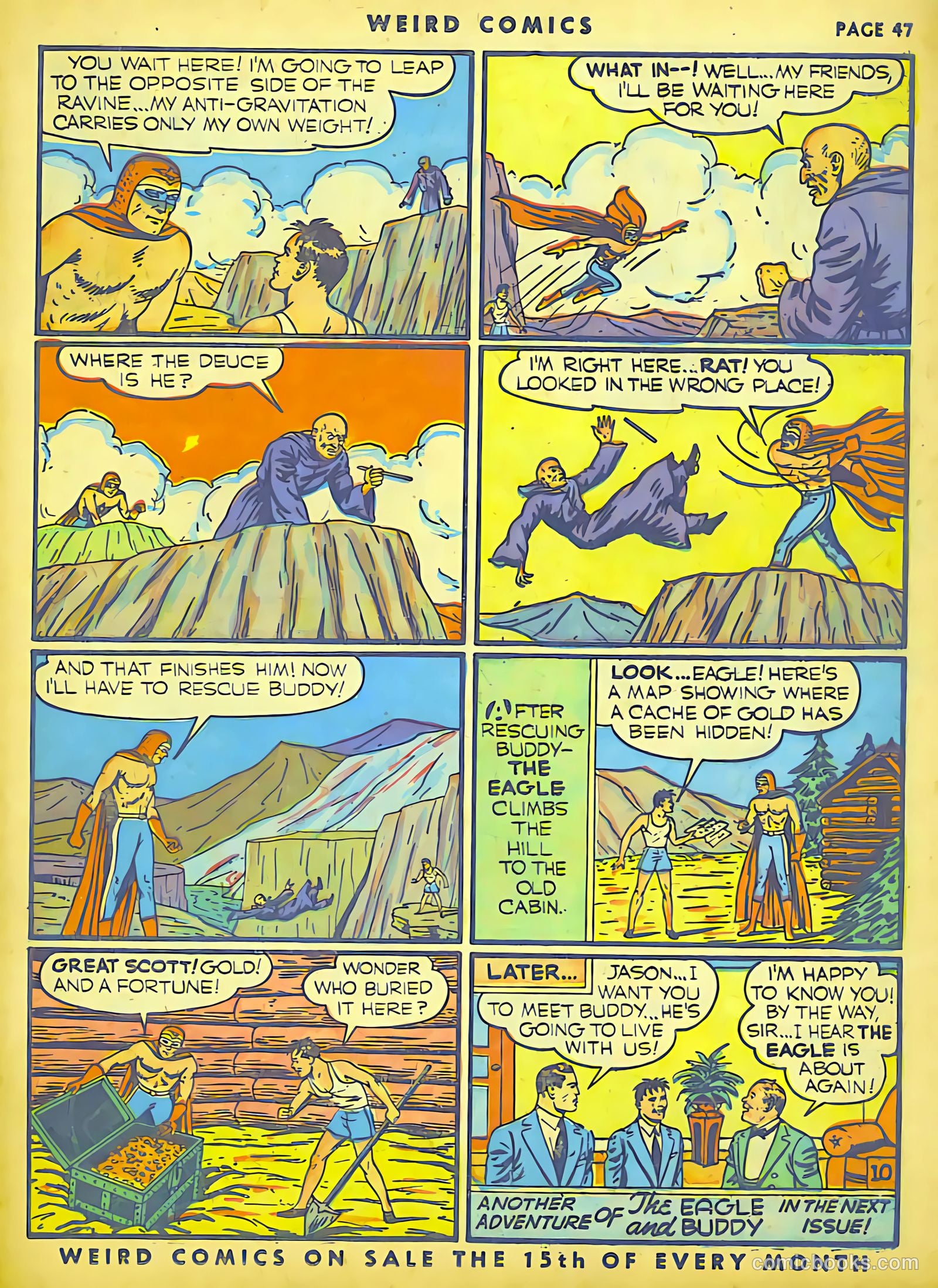 Weird Comics #9 (1940) — page 45 of 62