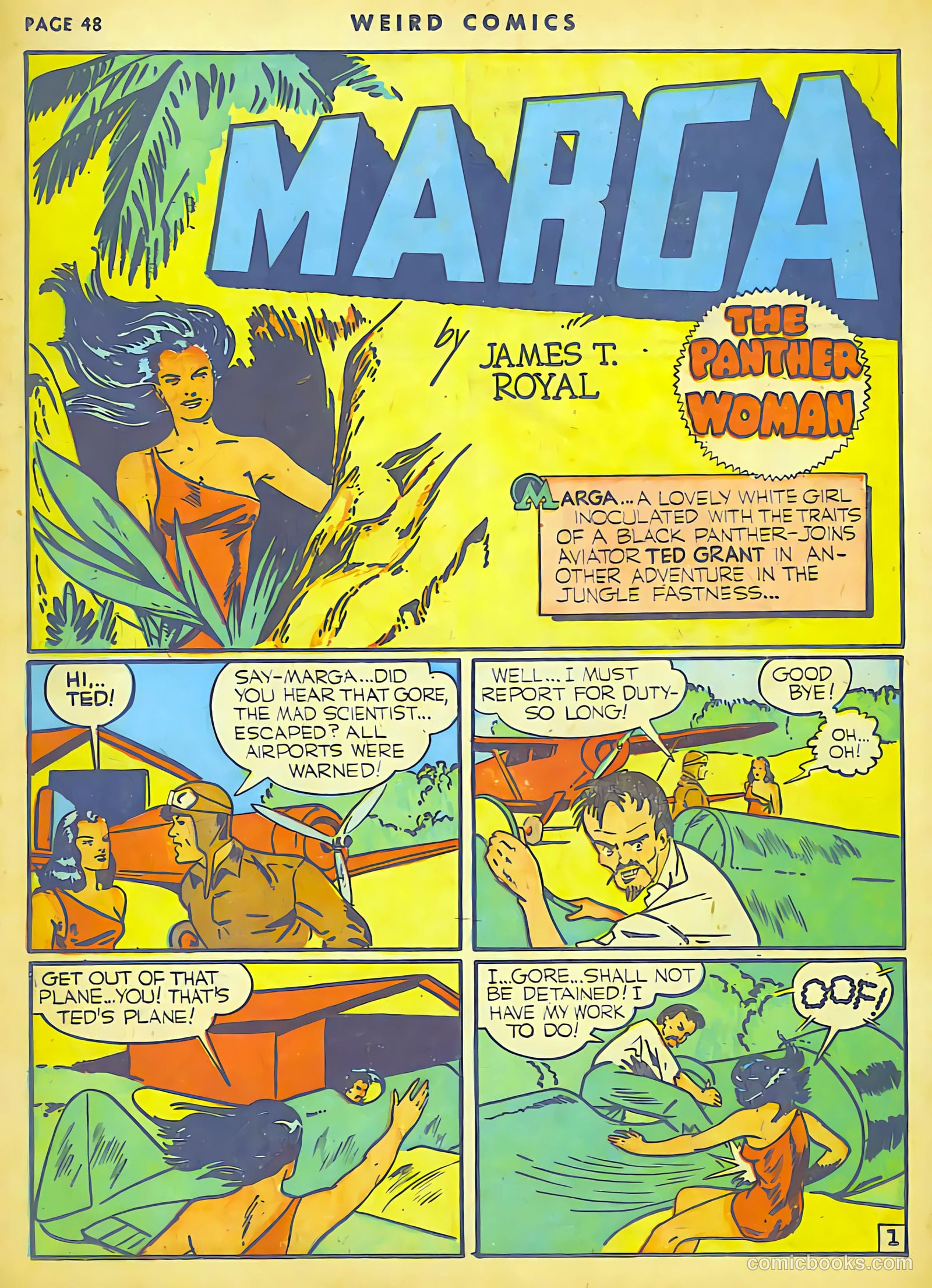 Weird Comics #9 (1940) — page 46 of 62