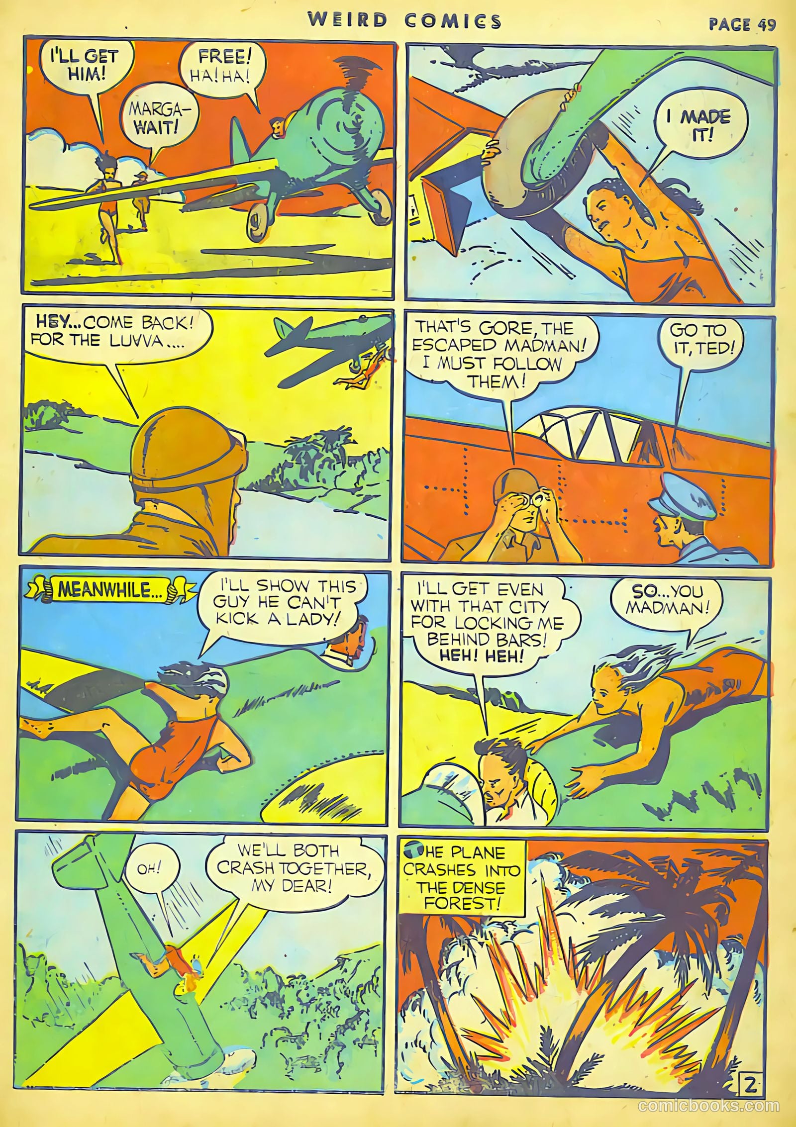 Weird Comics #9 (1940) — page 47 of 62