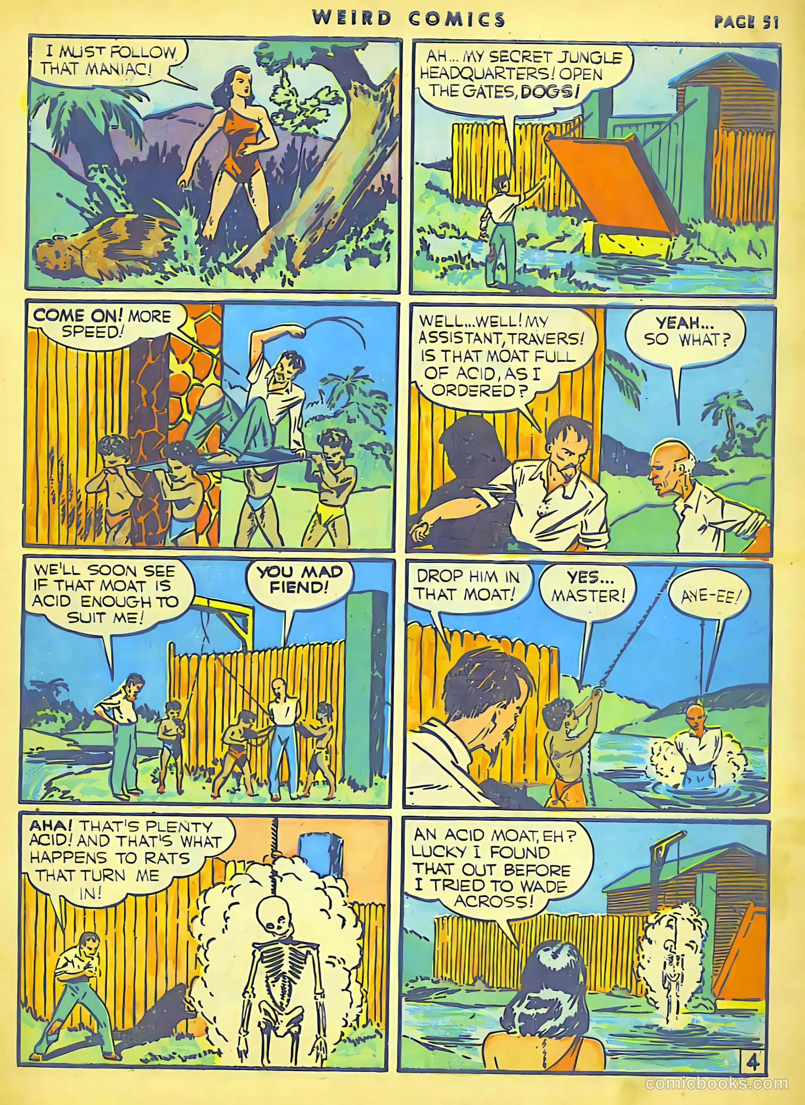 Weird Comics #9 (1940) — page 49 of 62