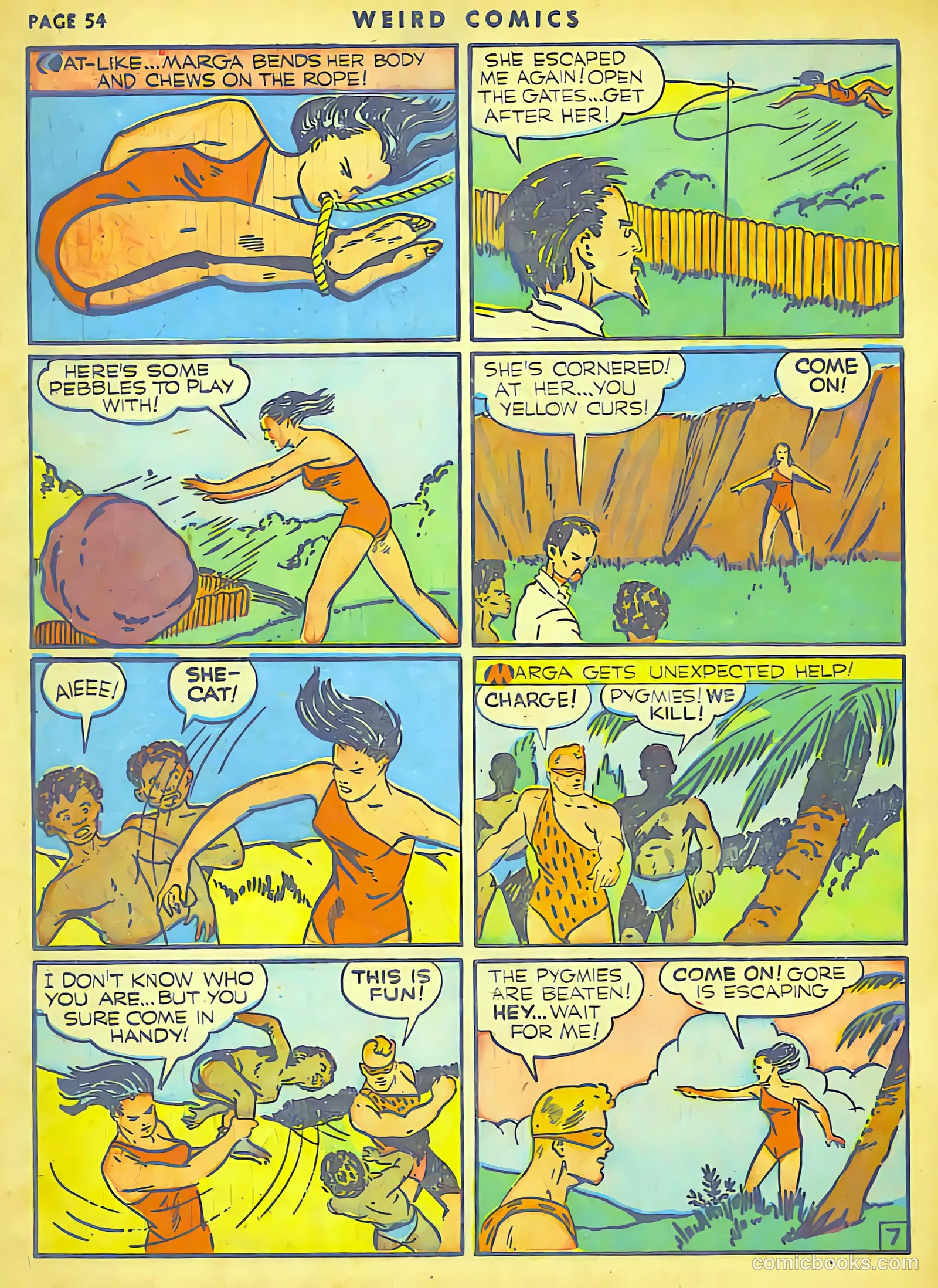 Weird Comics #9 (1940) — page 52 of 62