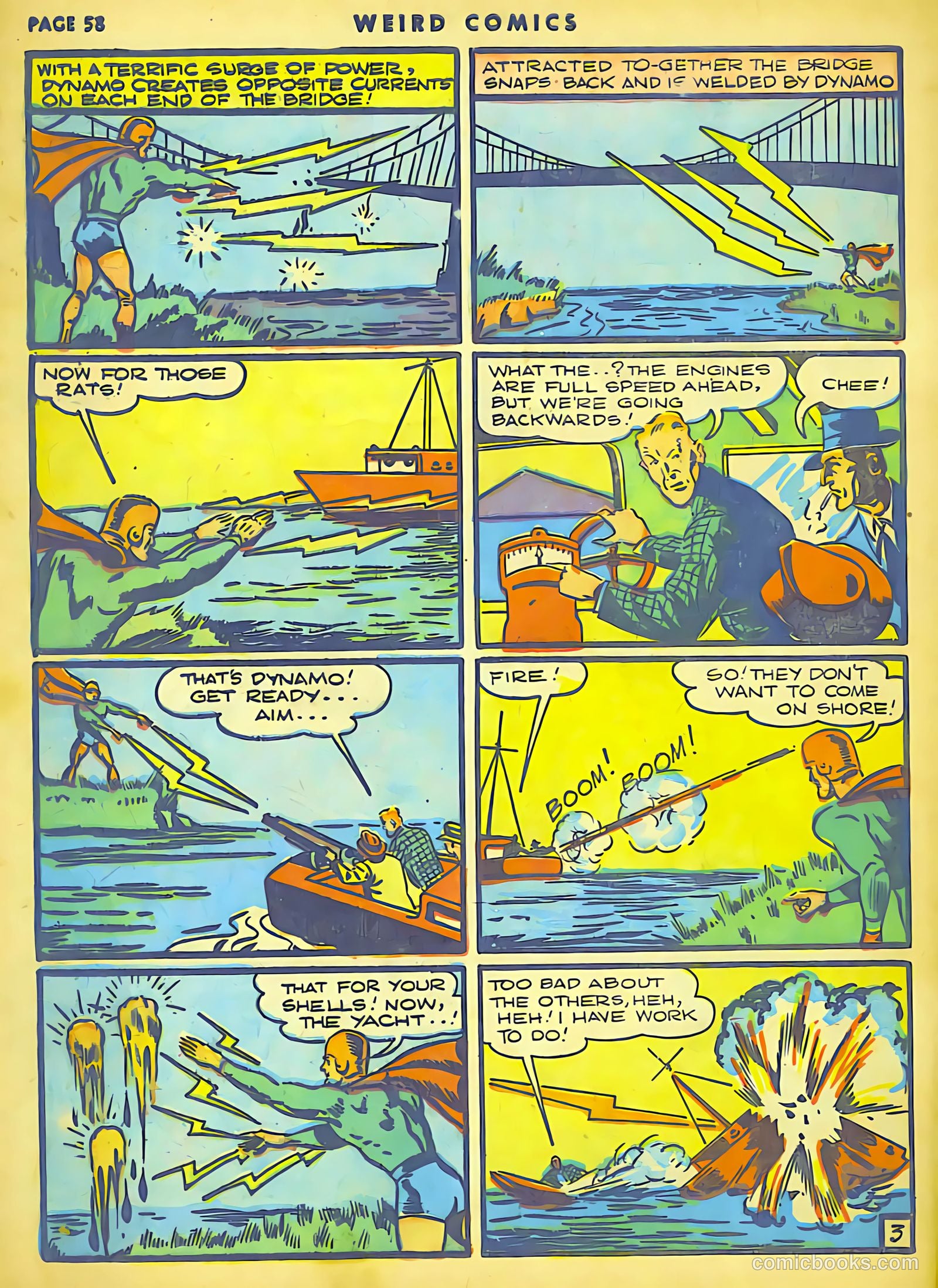Weird Comics #9 (1940) — page 56 of 62