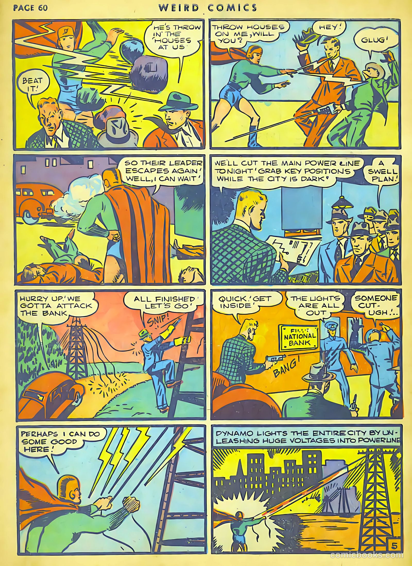 Weird Comics #9 (1940) — page 58 of 62
