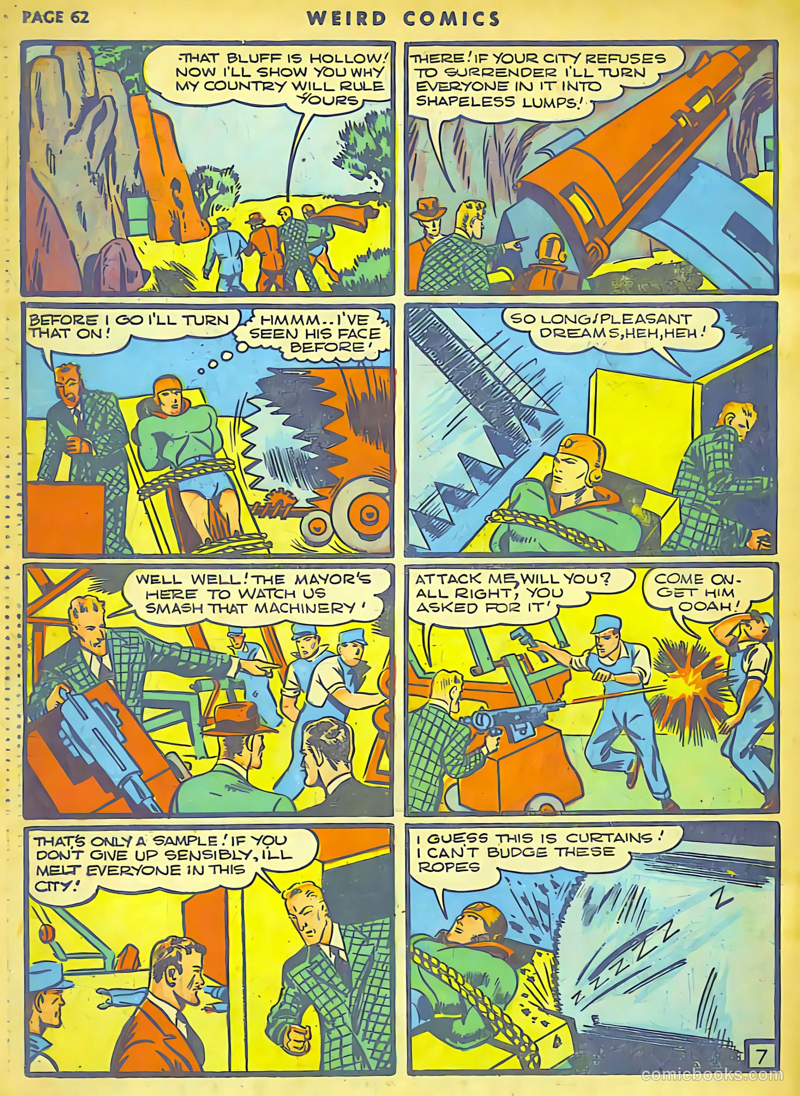 Weird Comics #9 (1940) — page 60 of 62