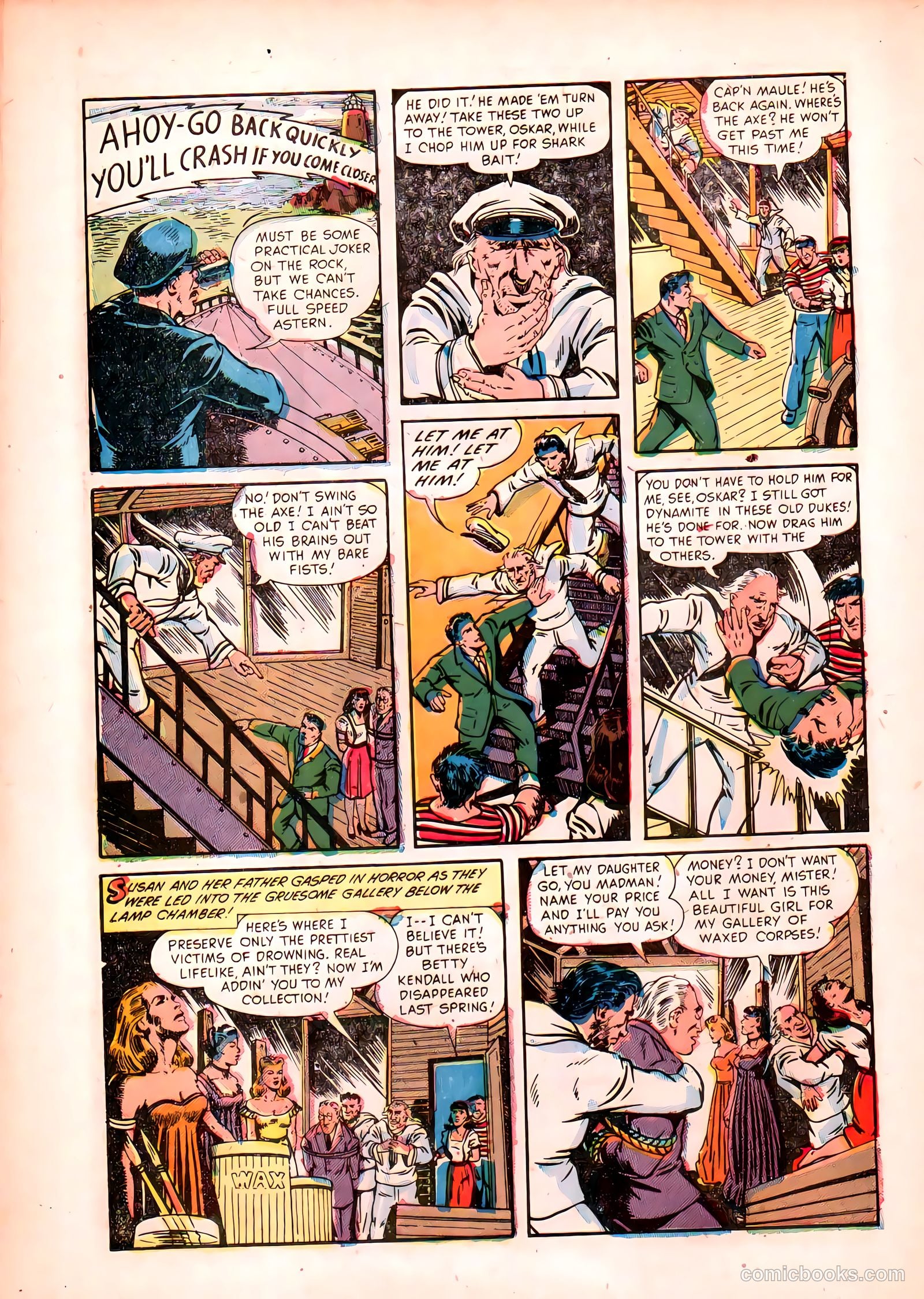 Weird Horrors #1 (1952) — page 28 of 36