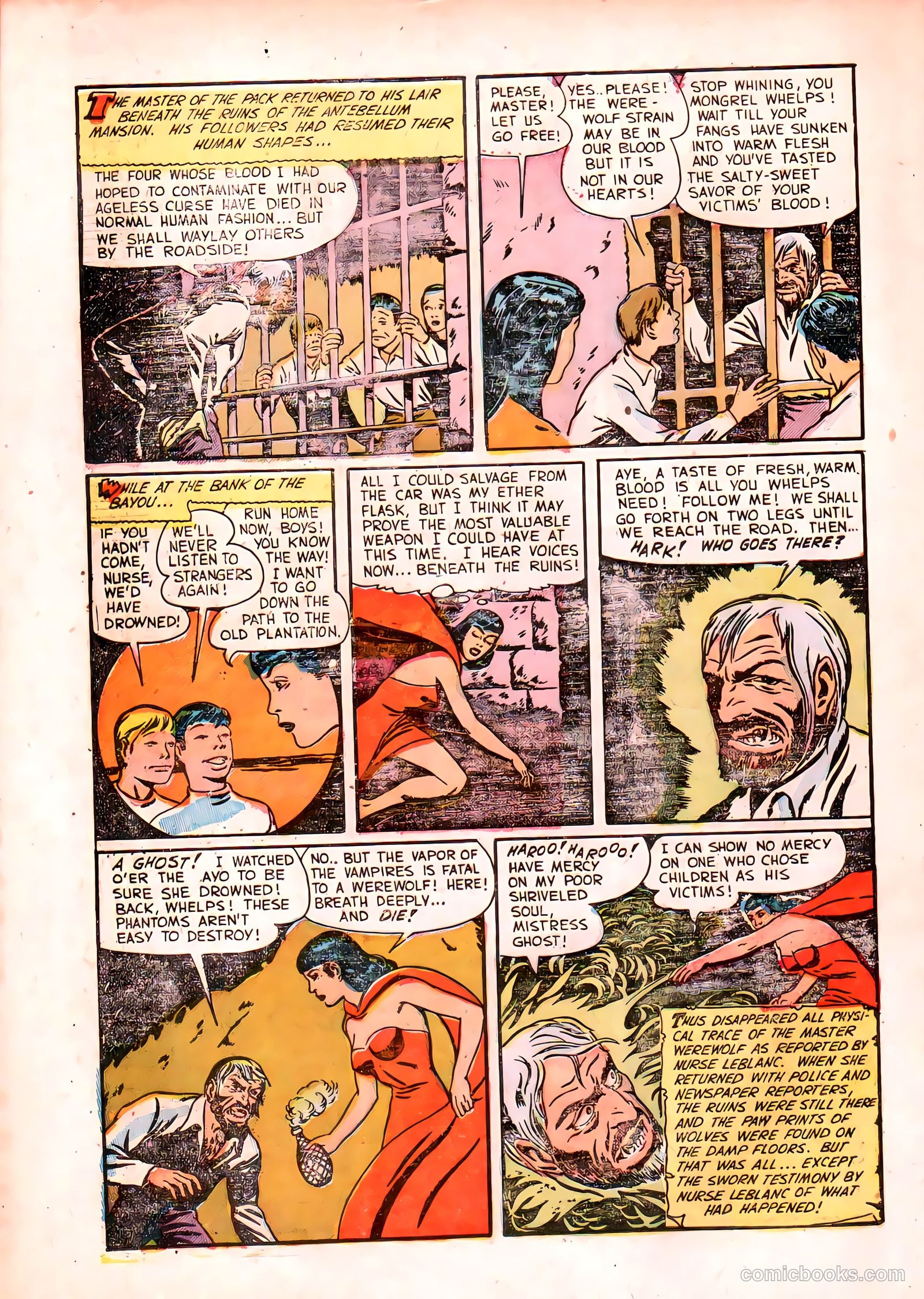 Weird Horrors #1 (1952) — page 34 of 36