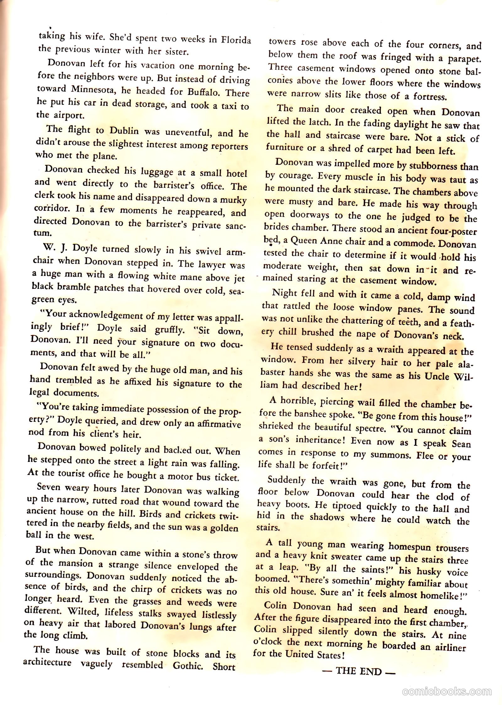 Weird Horrors #1 (1952) — page 35 of 36