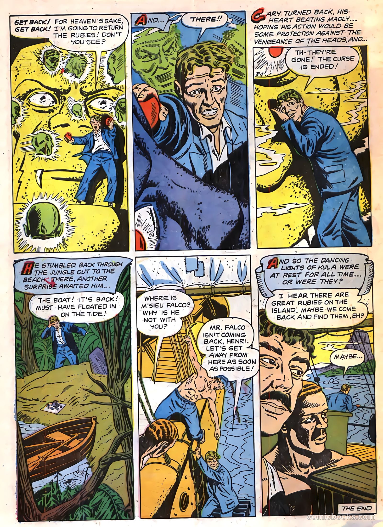 Weird Horrors #2 (1952) — page 34 of 36