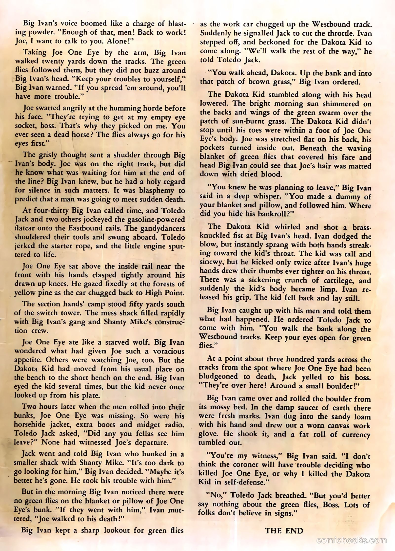 Weird Horrors #2 (1952) — page 35 of 36