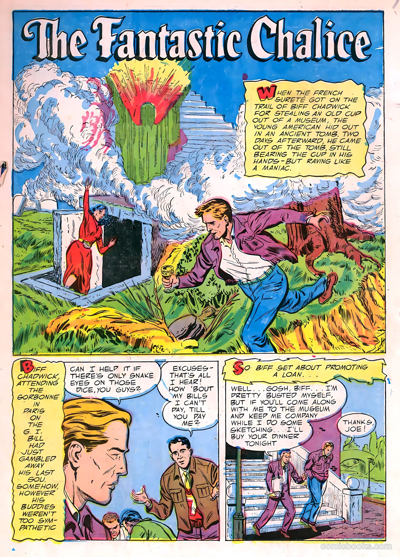 Weird Horrors #3 (1952) — page 3 of 36