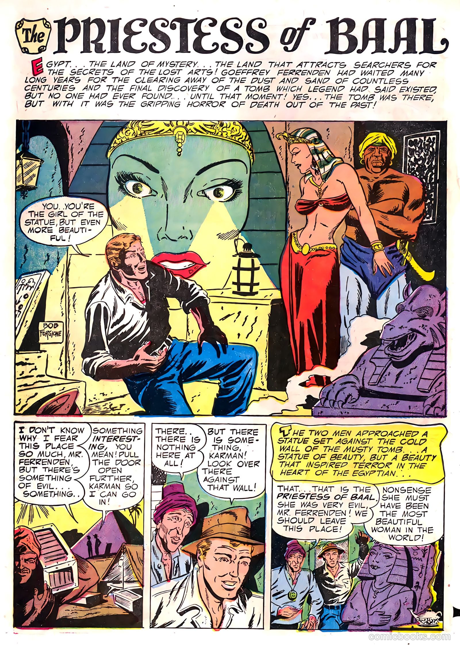 Weird Horrors #3 (1952) — page 28 of 36