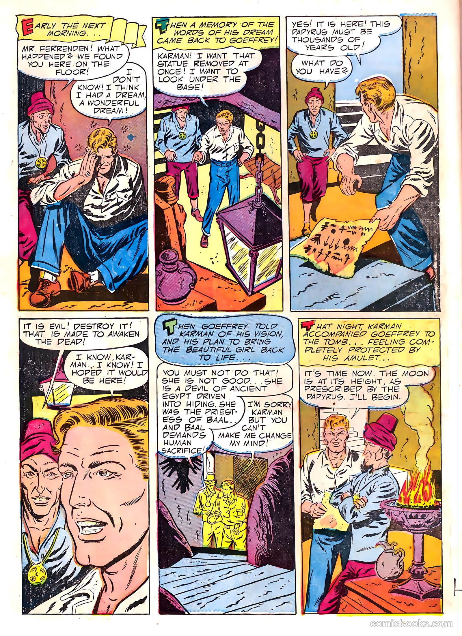 Weird Horrors #3 (1952) — page 30 of 36