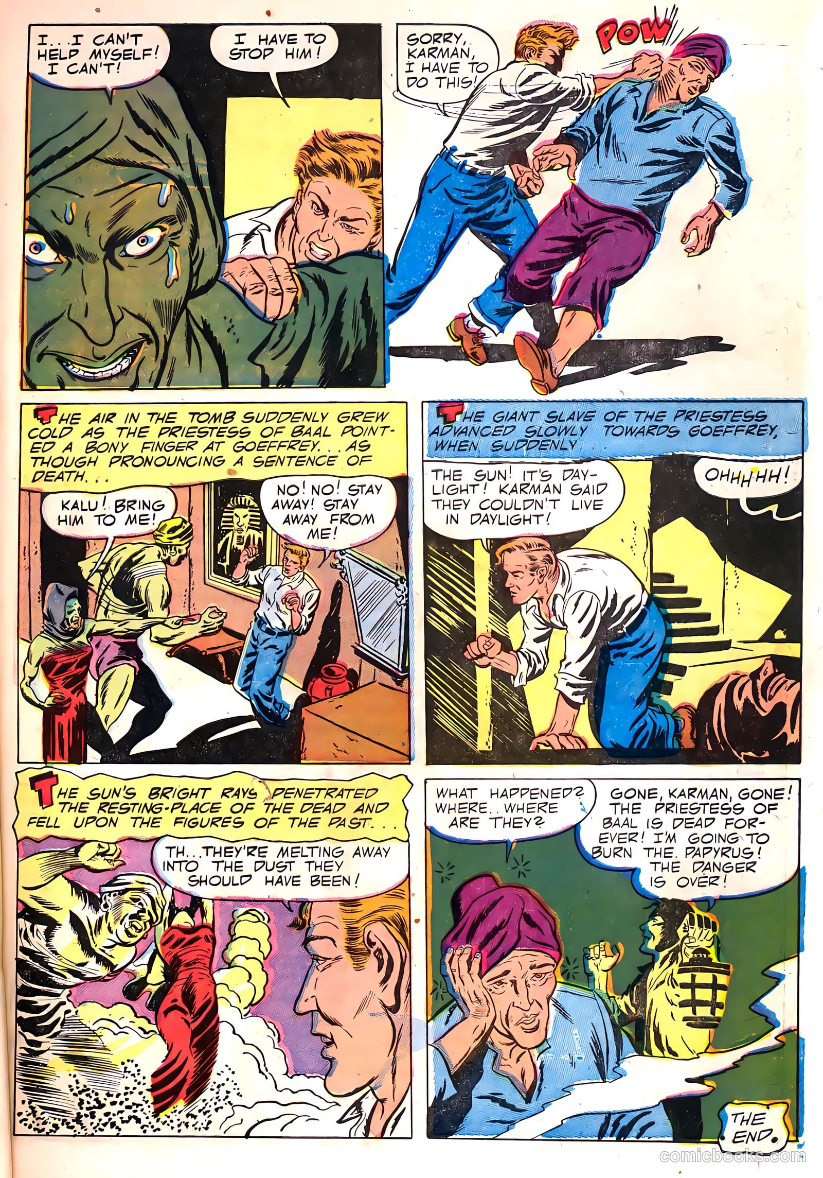 Weird Horrors #3 (1952) — page 33 of 36