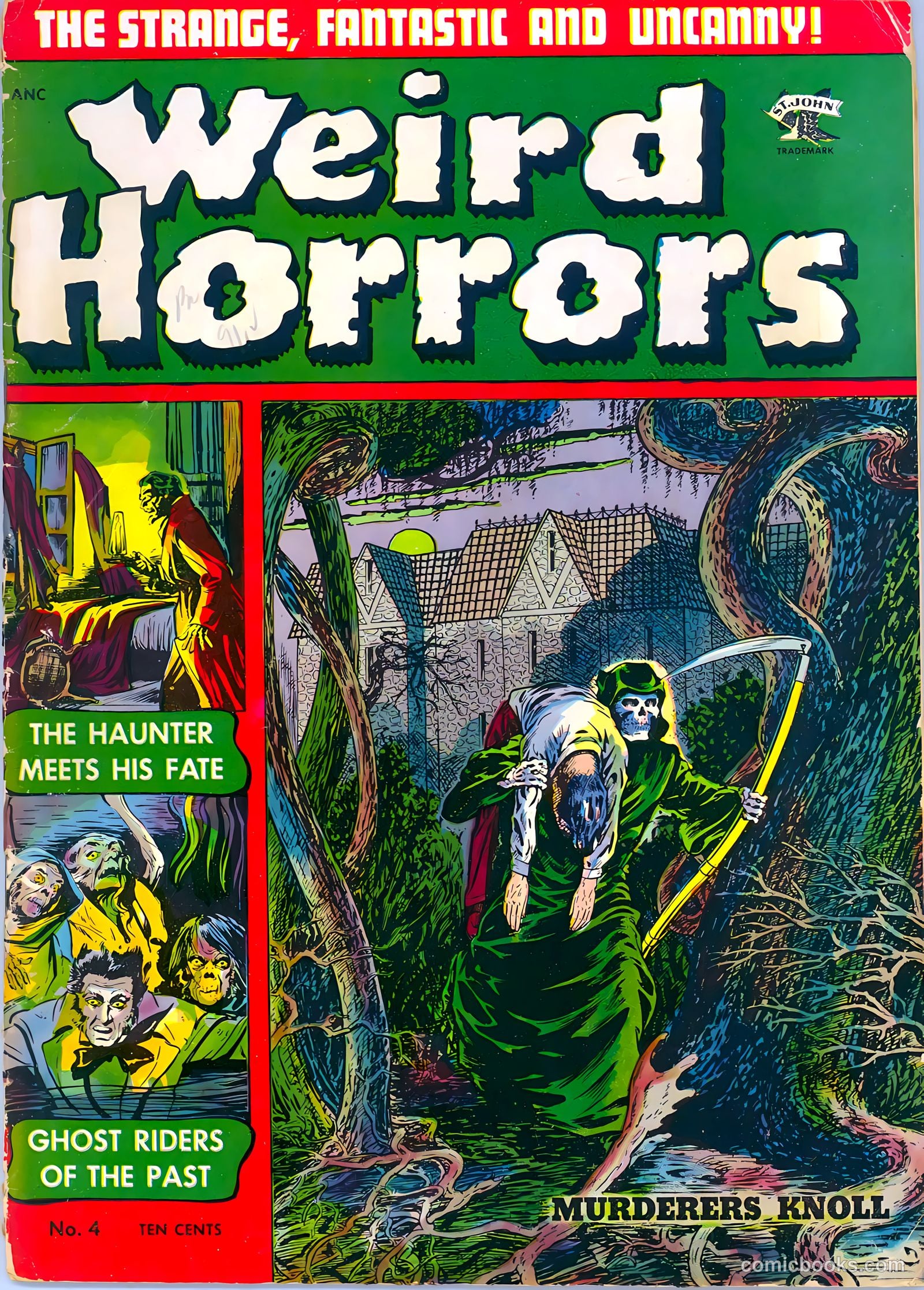 Weird Horrors #4 (1952) — page 2 of 37