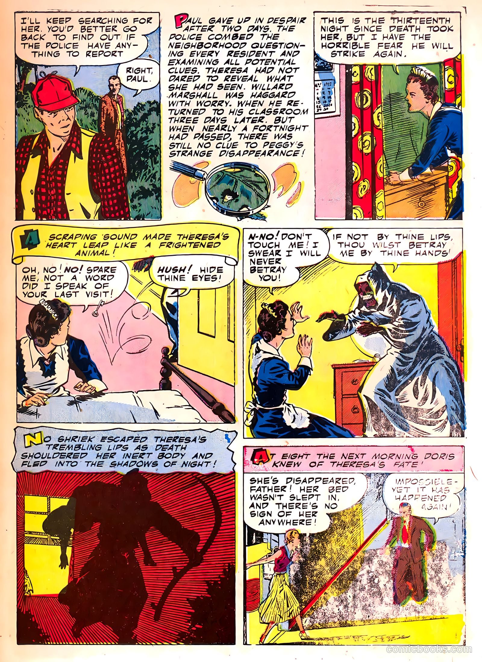 Weird Horrors #4 (1952) — page 6 of 37