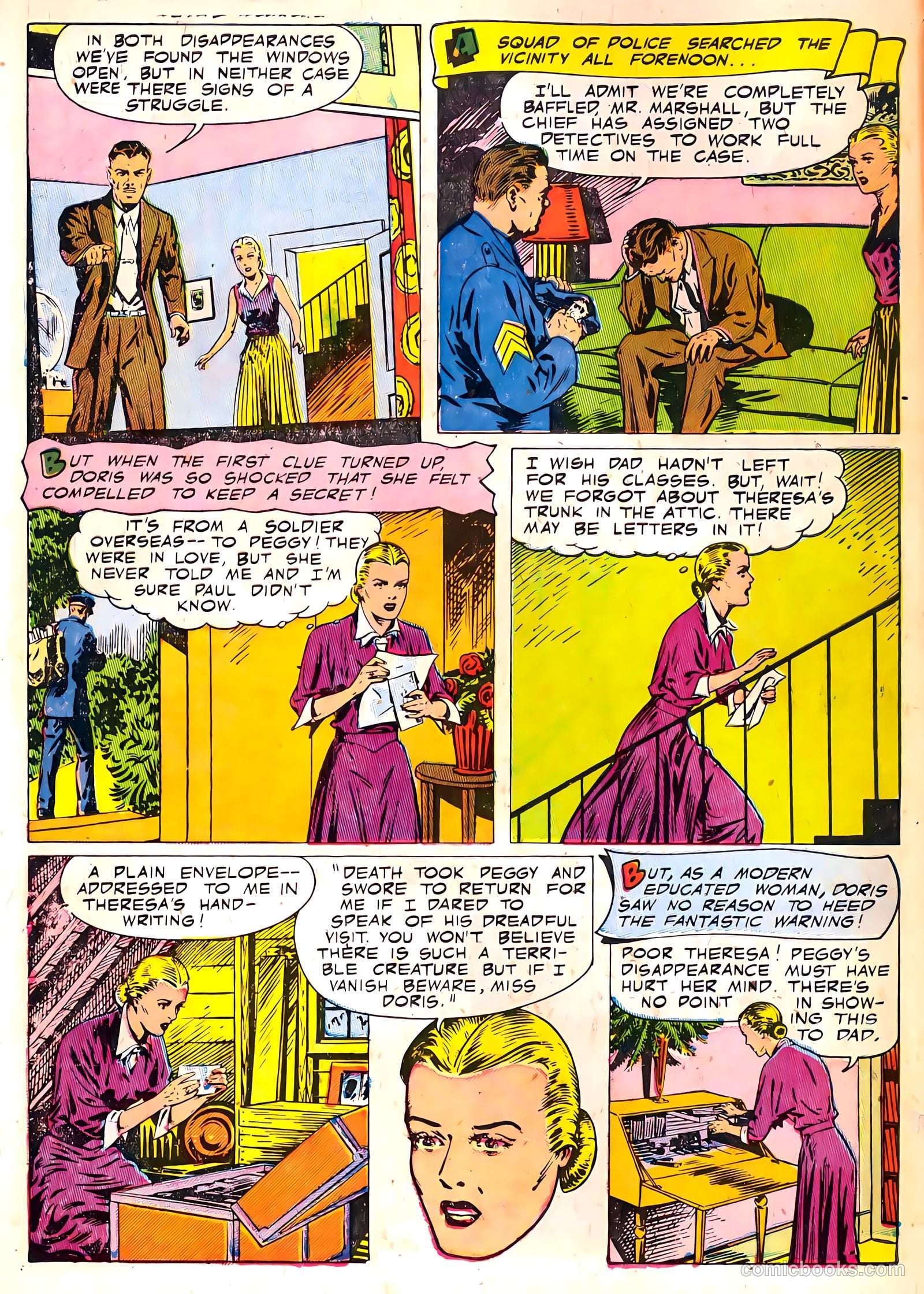 Weird Horrors #4 (1952) — page 7 of 37