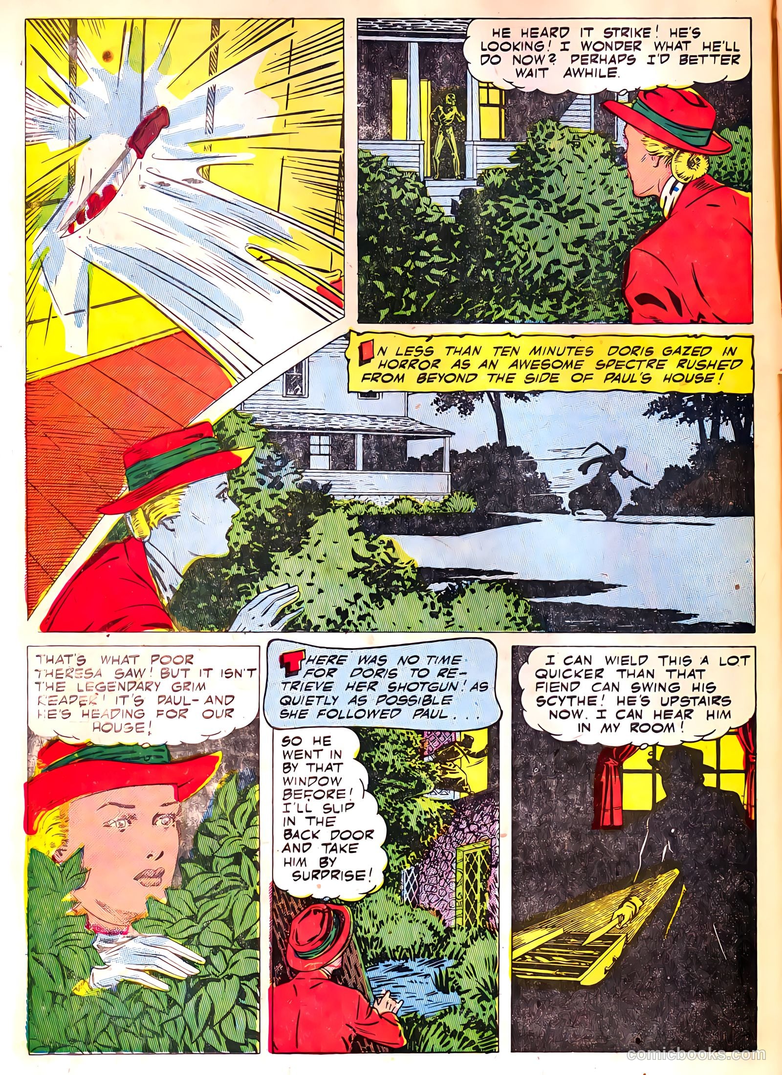 Weird Horrors #4 (1952) — page 9 of 37