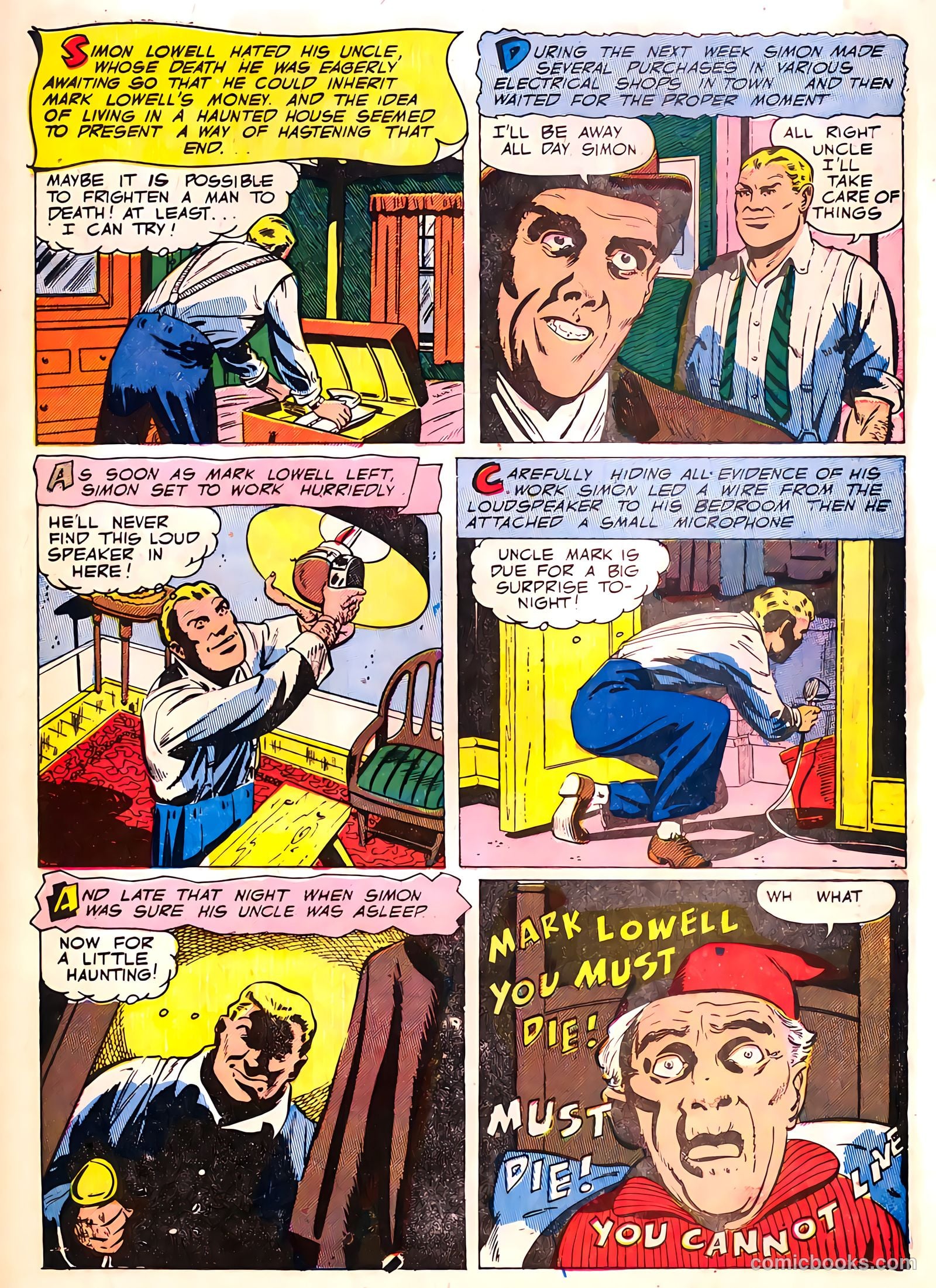 Weird Horrors #4 (1952) — page 22 of 37