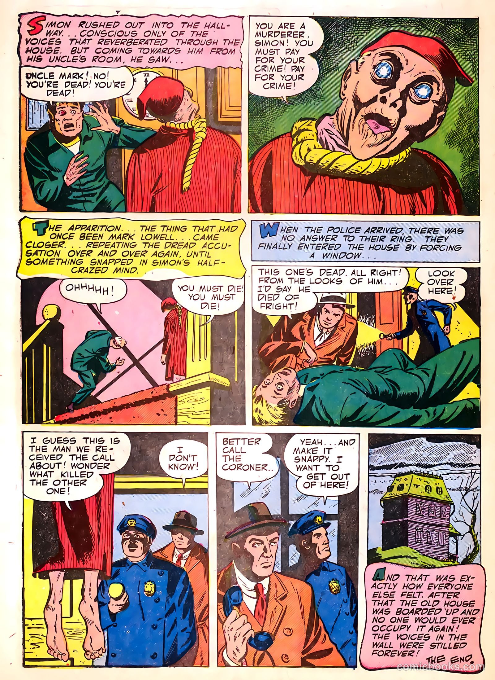 Weird Horrors #4 (1952) — page 25 of 37