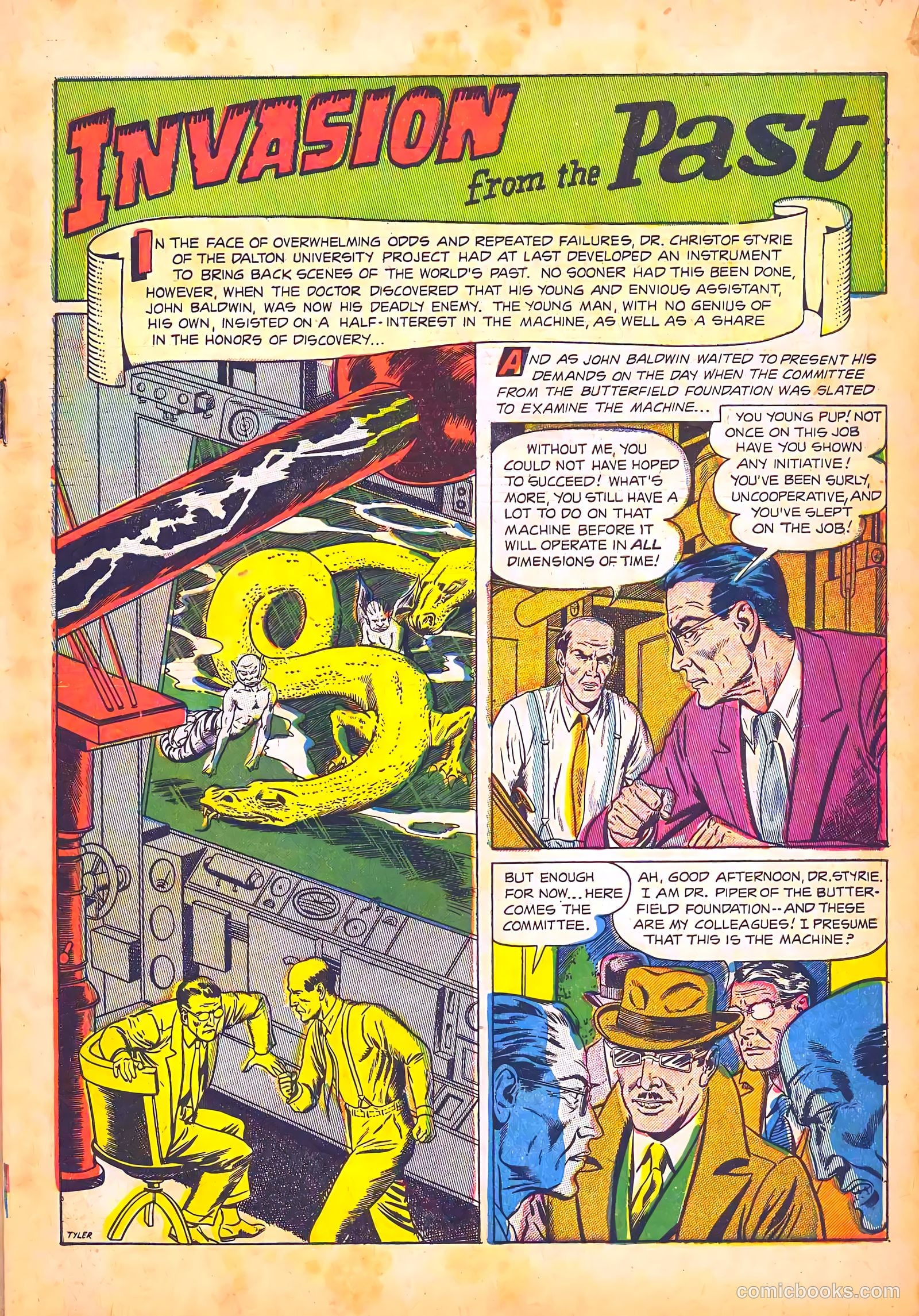Weird Horrors #5 (1952) — page 3 of 36