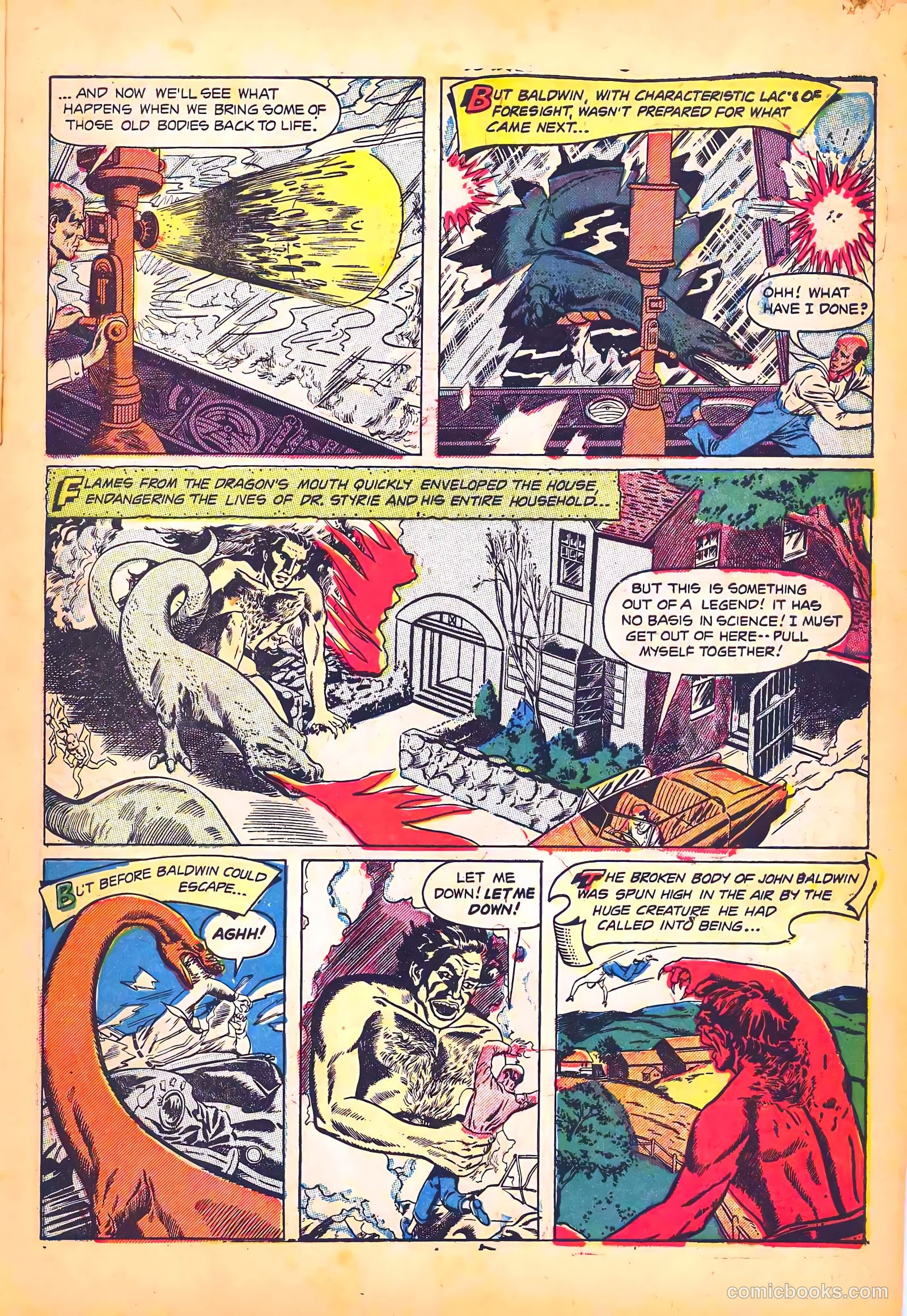 Weird Horrors #5 (1952) — page 5 of 36