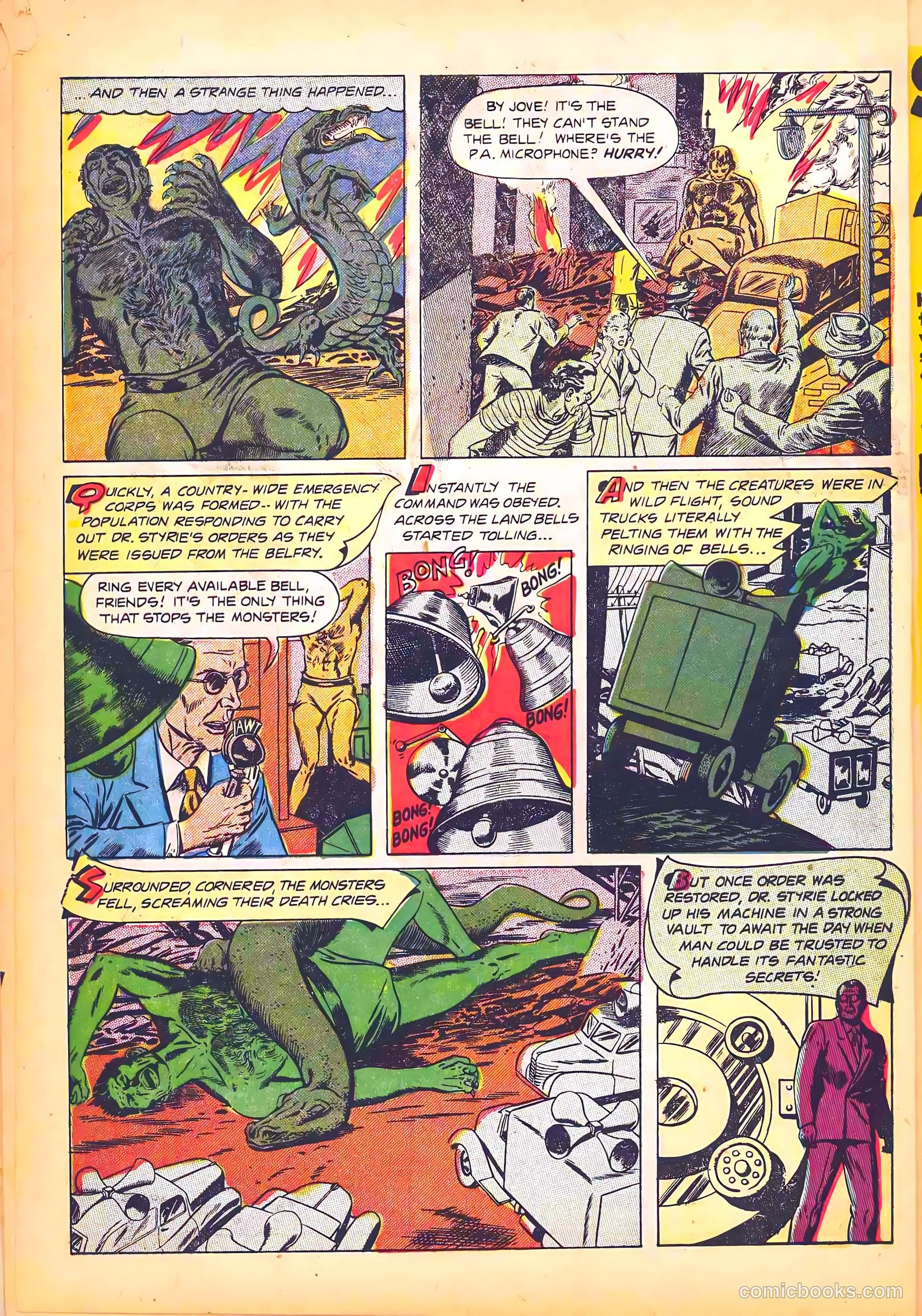 Weird Horrors #5 (1952) — page 8 of 36