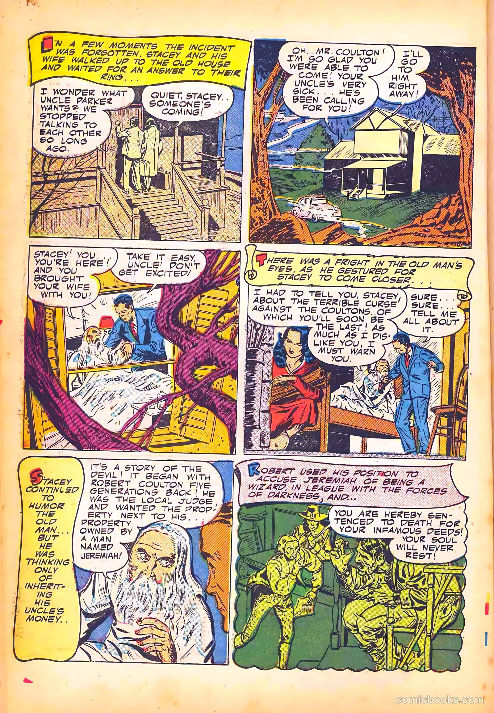 Weird Horrors #5 (1952) — page 20 of 36