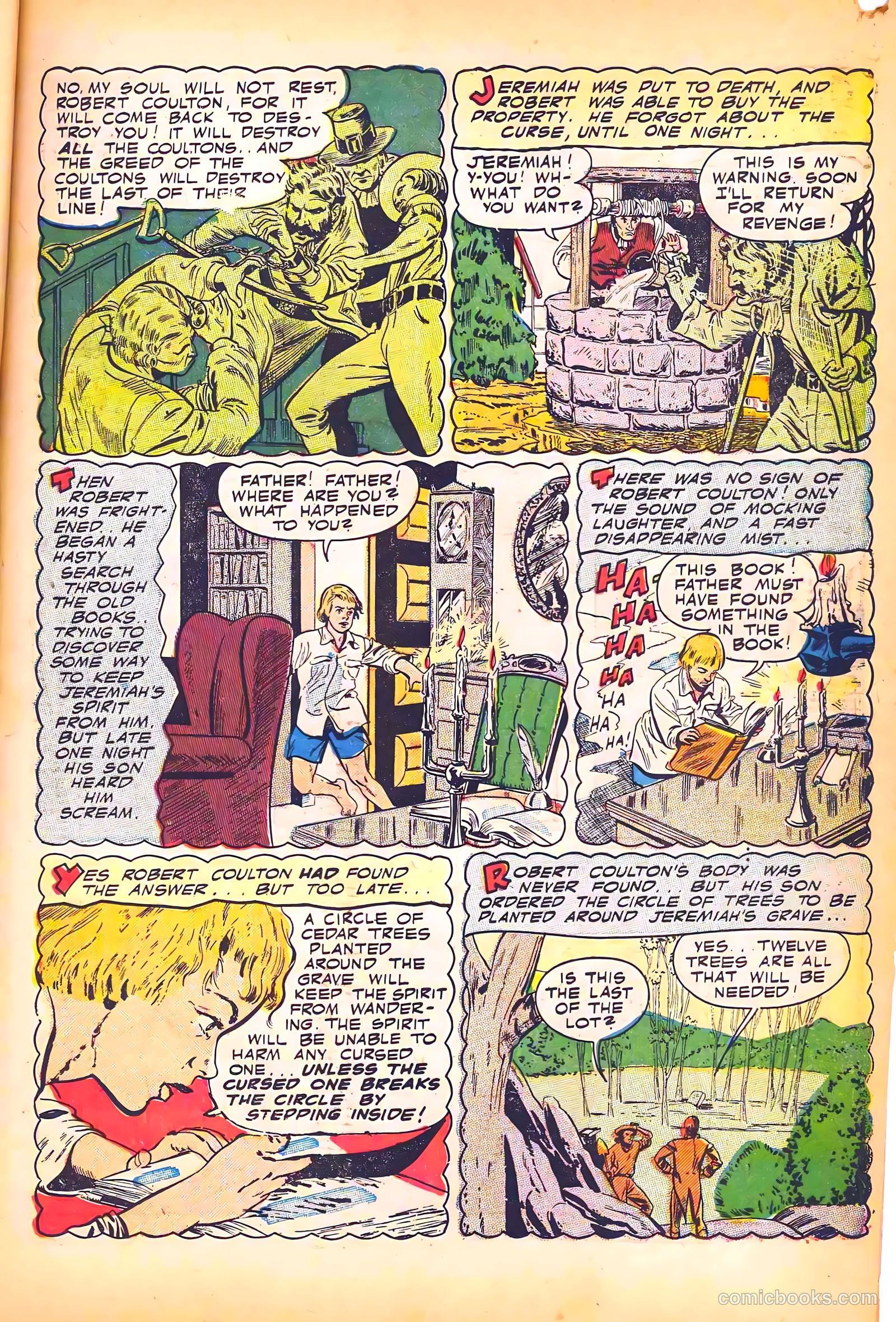 Weird Horrors #5 (1952) — page 21 of 36