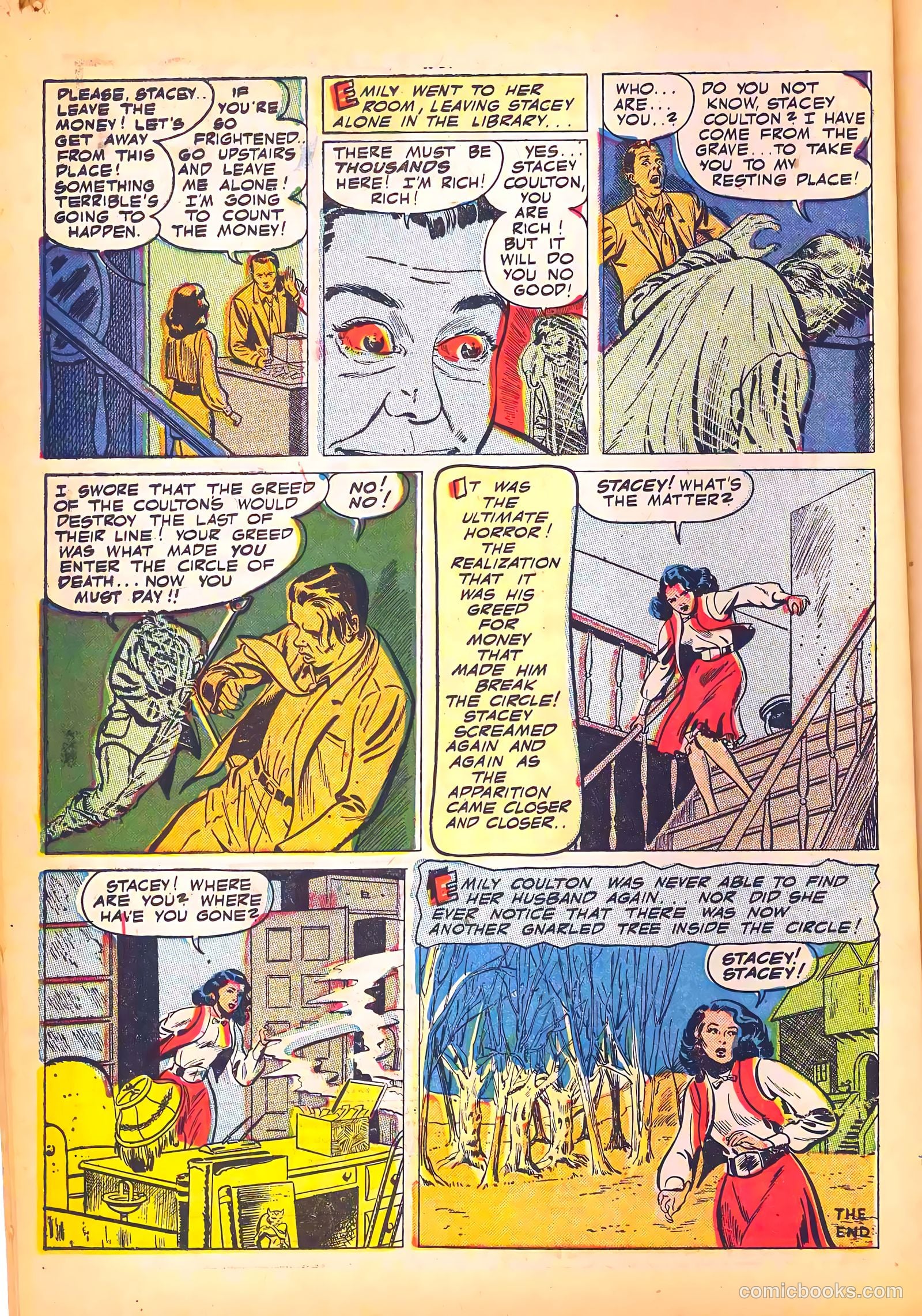 Weird Horrors #5 (1952) — page 24 of 36