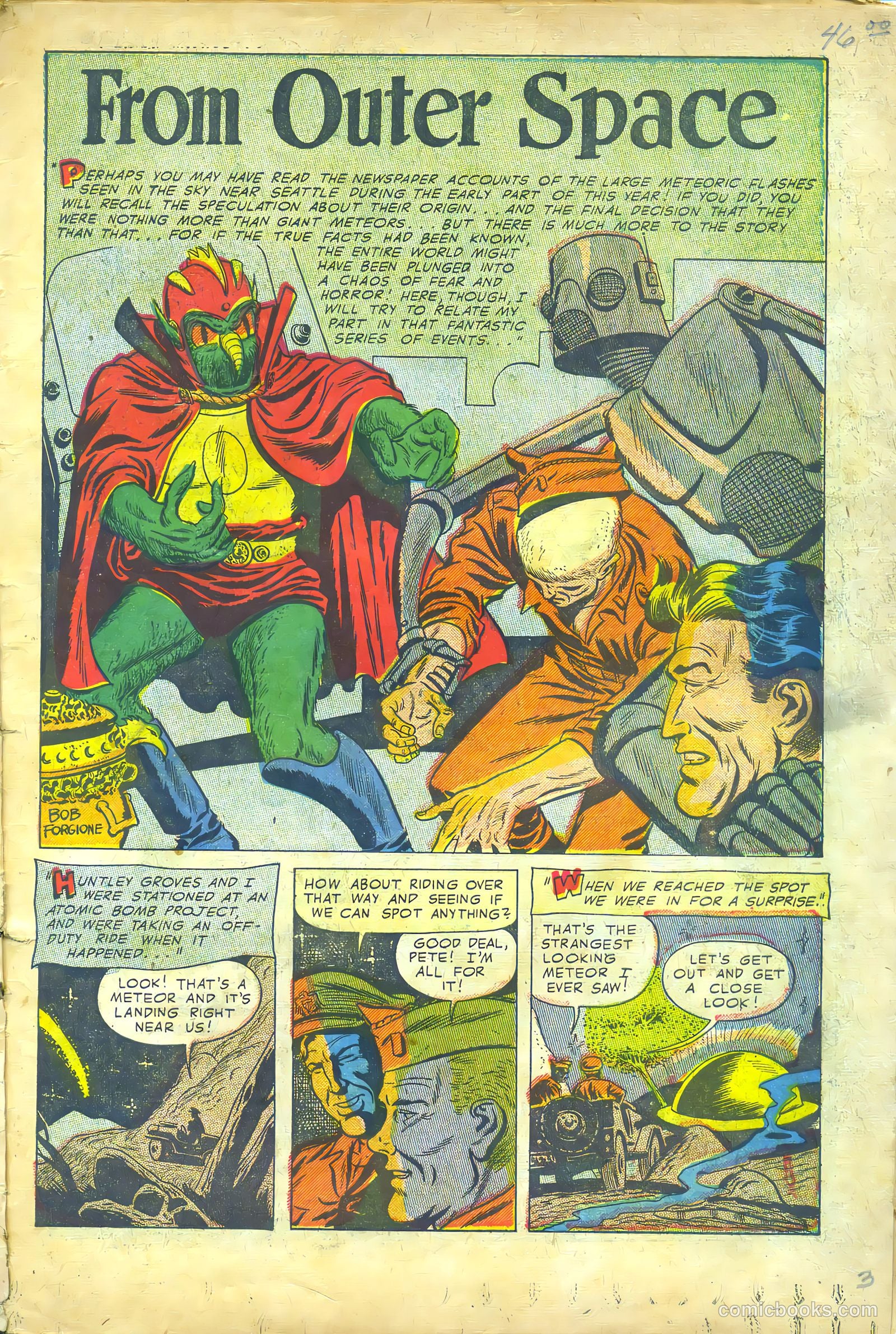 Weird Horrors #6 (1953) — page 3 of 36