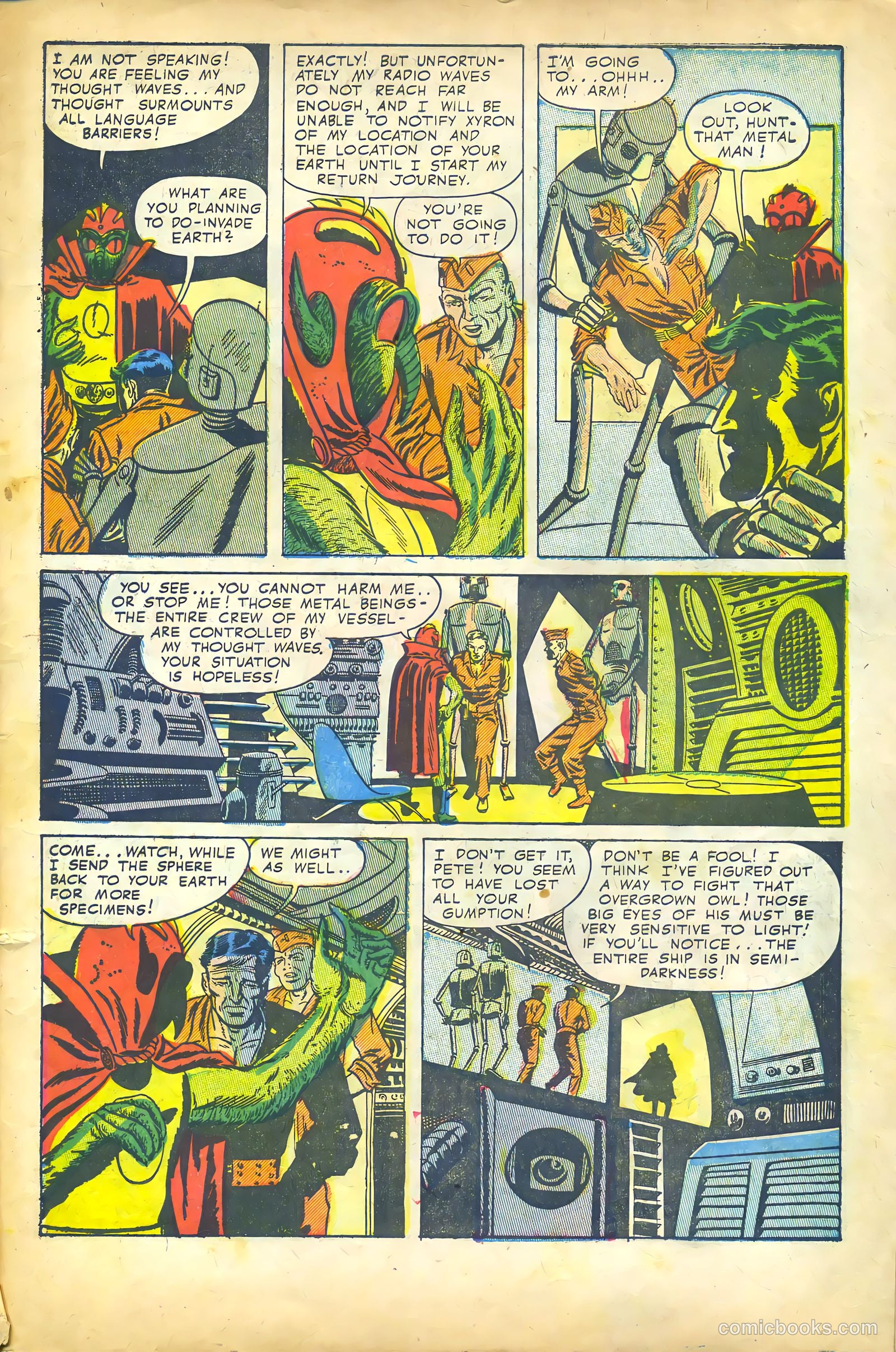 Weird Horrors #6 (1953) — page 7 of 36