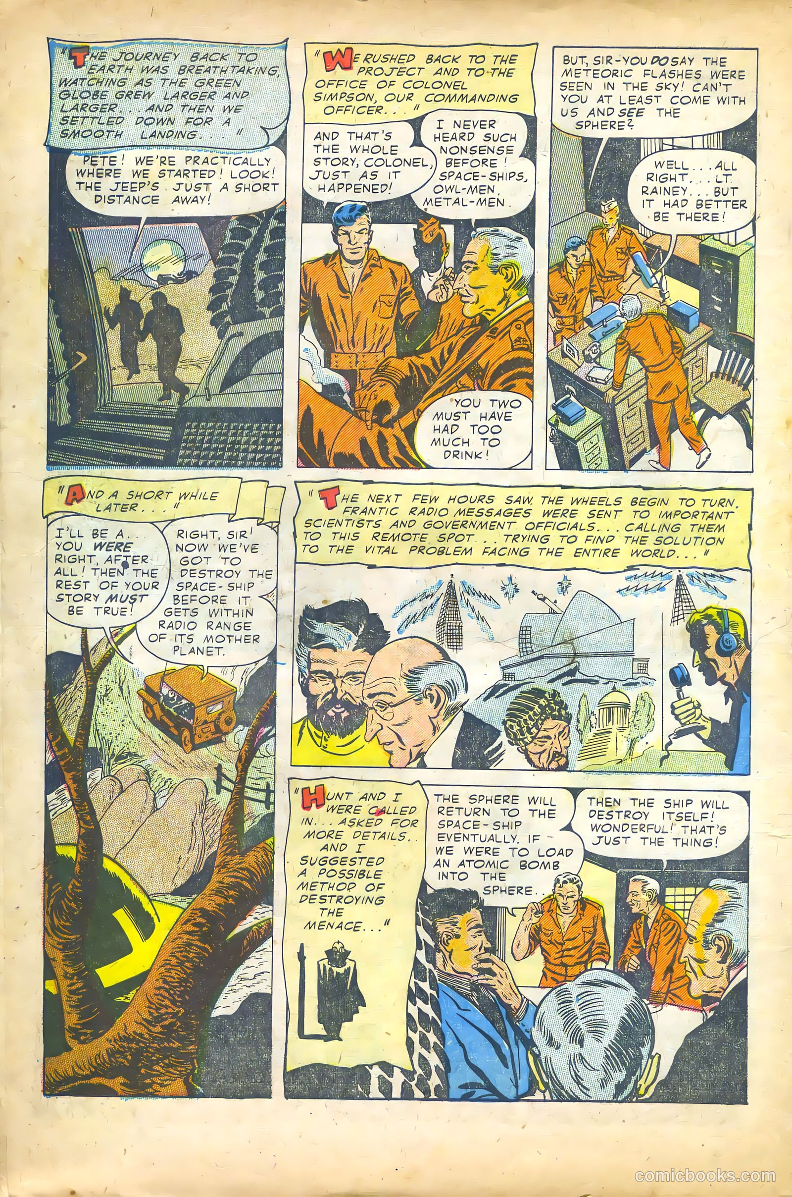 Weird Horrors #6 (1953) — page 10 of 36