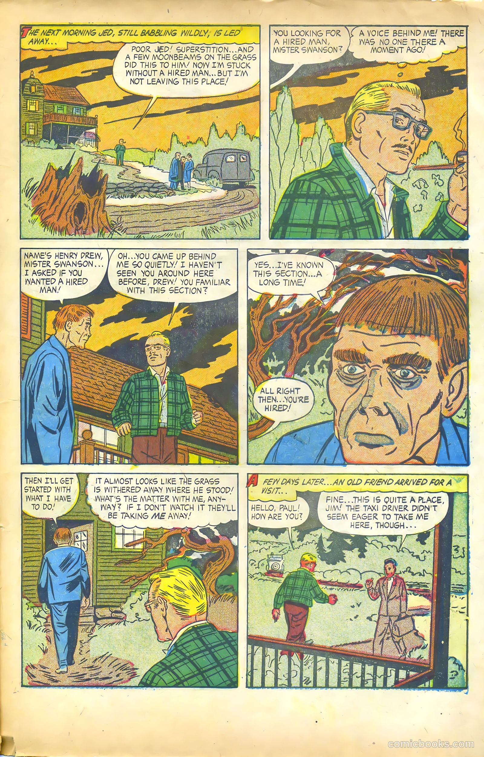 Weird Horrors #6 (1953) — page 31 of 36