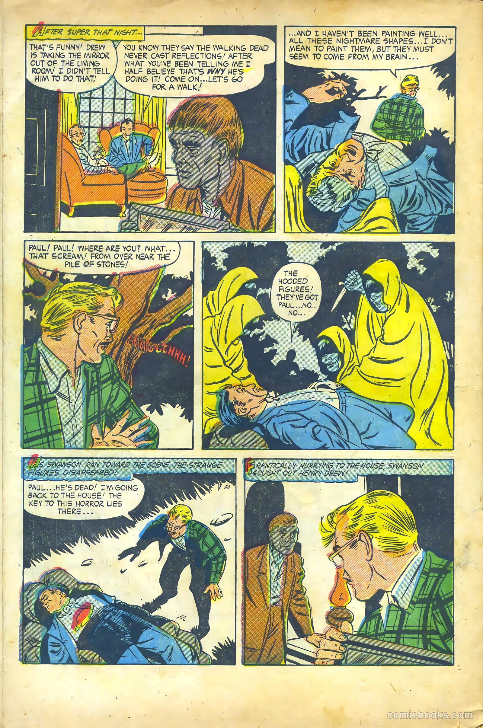 Weird Horrors #6 (1953) — page 32 of 36