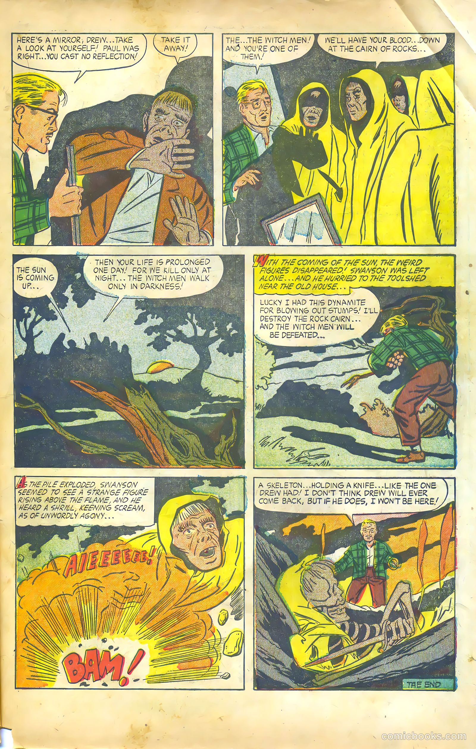 Weird Horrors #6 (1953) — page 33 of 36