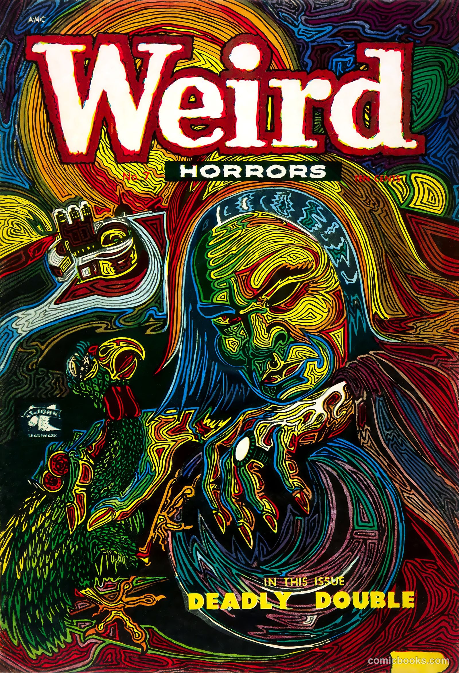 Weird Horrors #7 (1953) — page 1 of 36