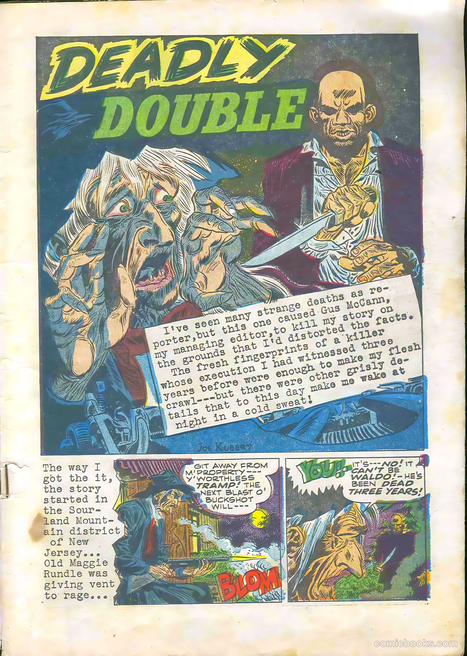 Weird Horrors #7 (1953) — page 3 of 36