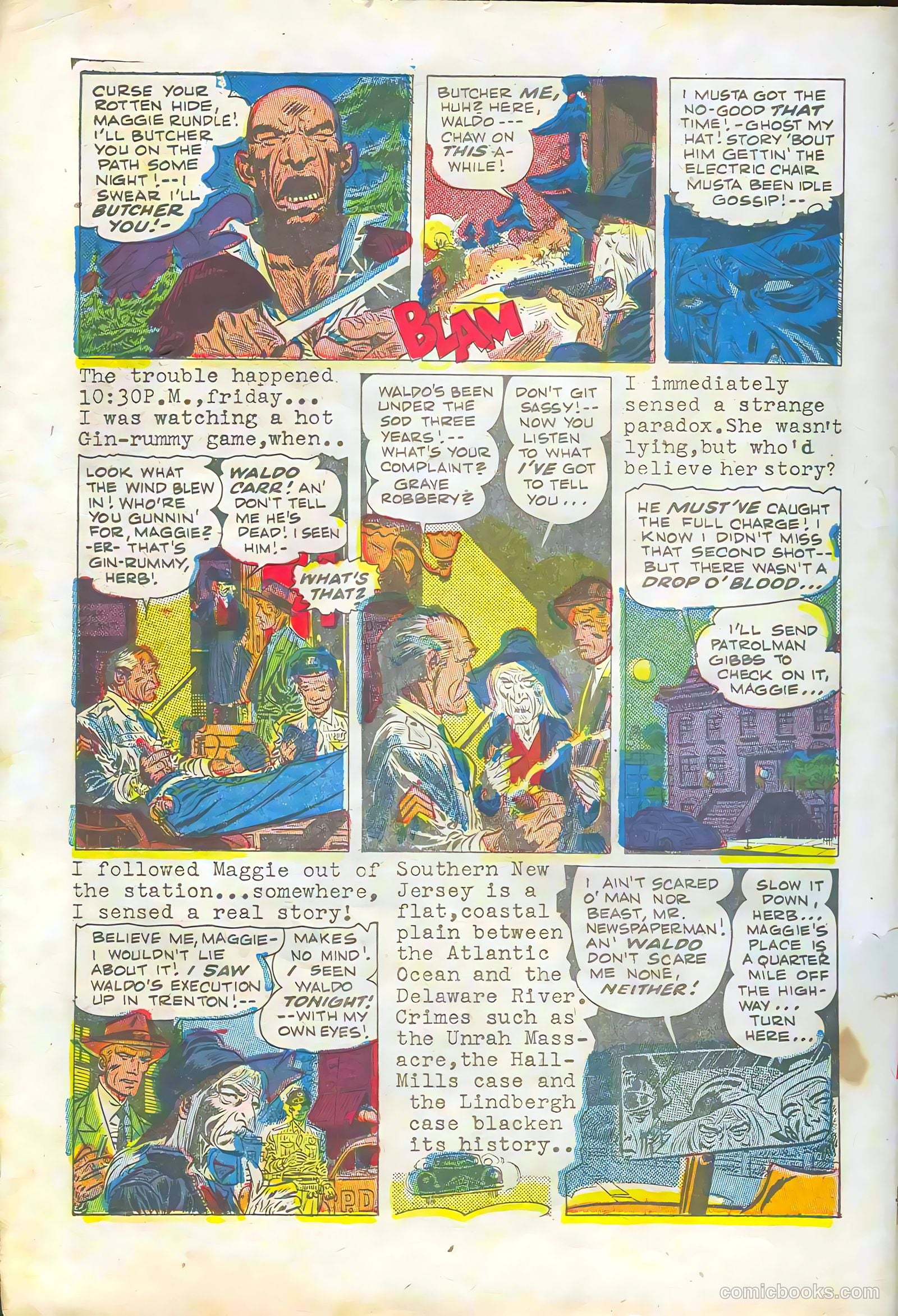 Weird Horrors #7 (1953) — page 4 of 36