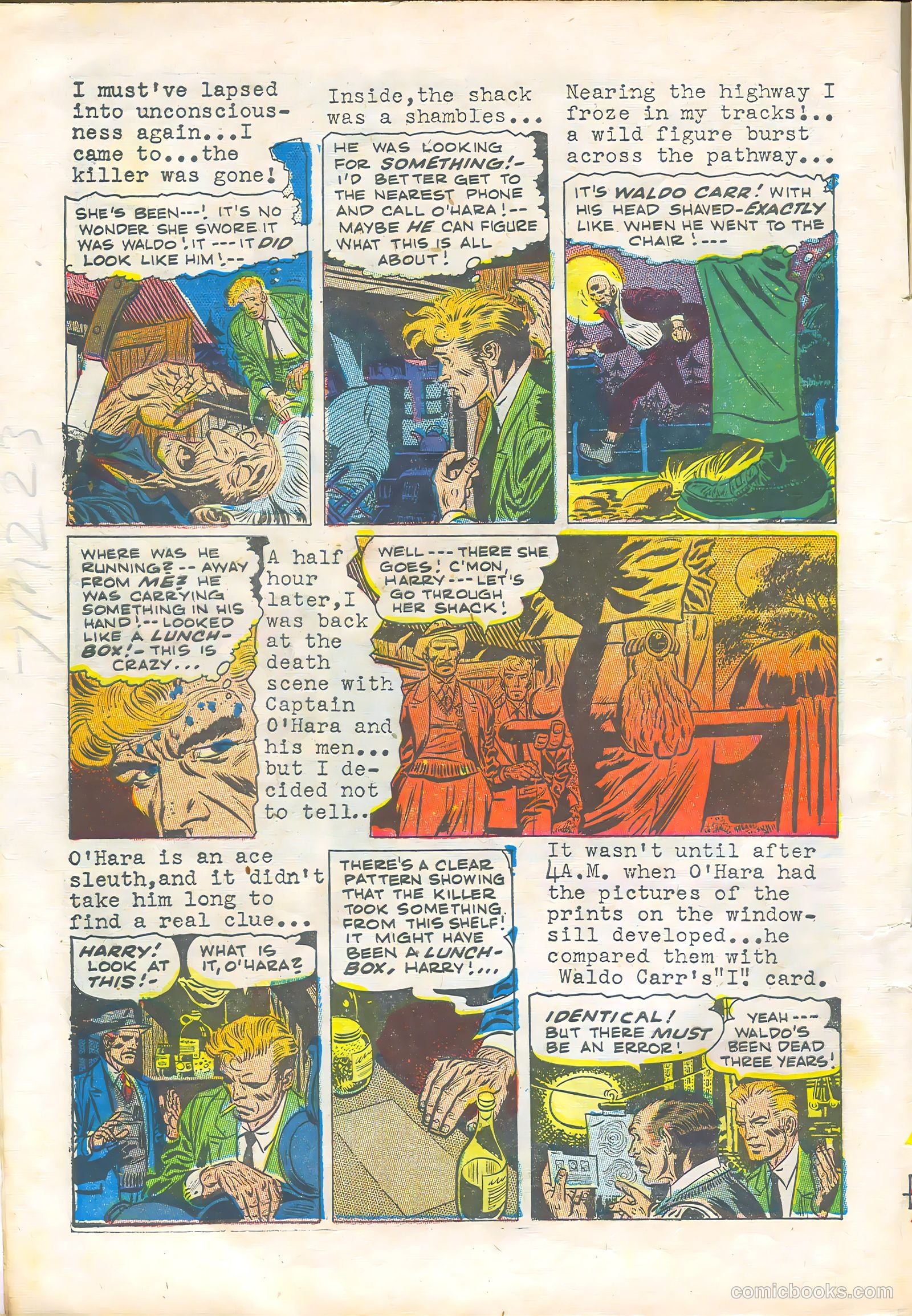 Weird Horrors #7 (1953) — page 6 of 36