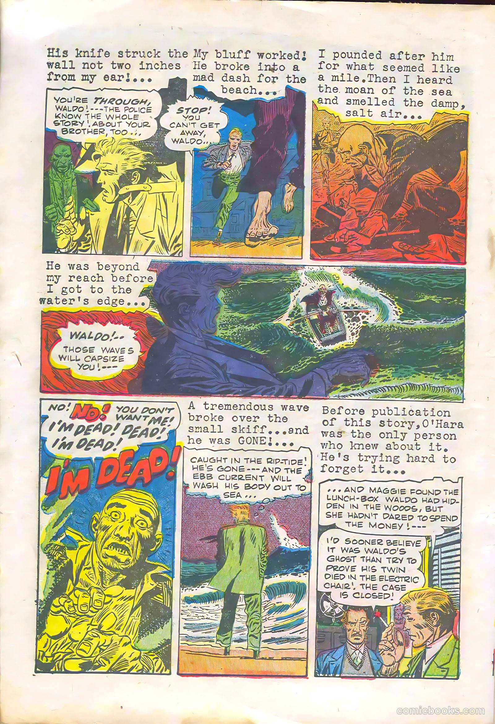 Weird Horrors #7 (1953) — page 10 of 36